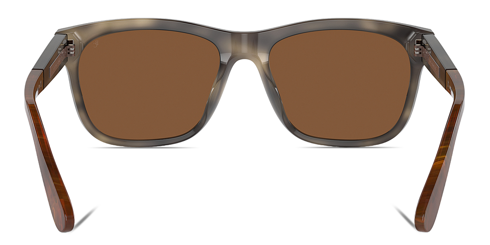 Shop BRUNELLO CUCINELLI Sartorial Sunset Unisex Square Sunglasses in Polished Havana online.
