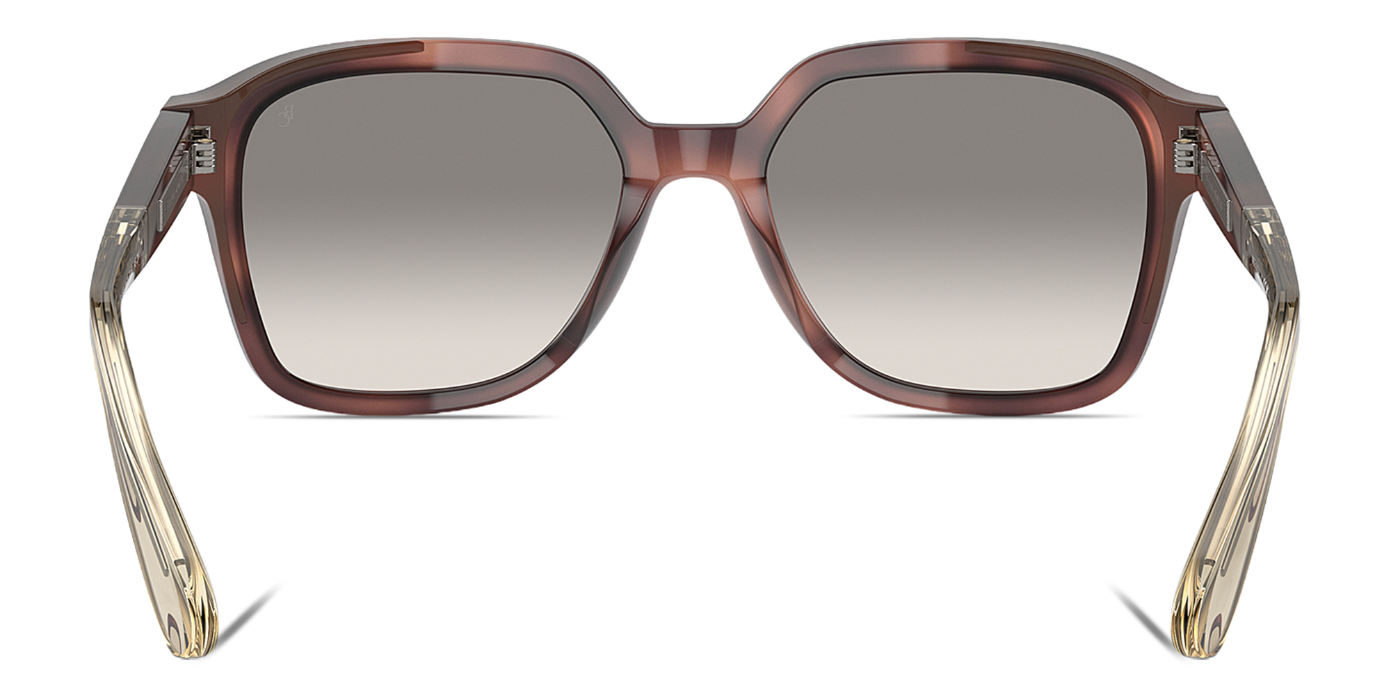 Shop BRUNELLO CUCINELLI Sartorial Sunset Unisex Irregular Sunglasses in Havana online.