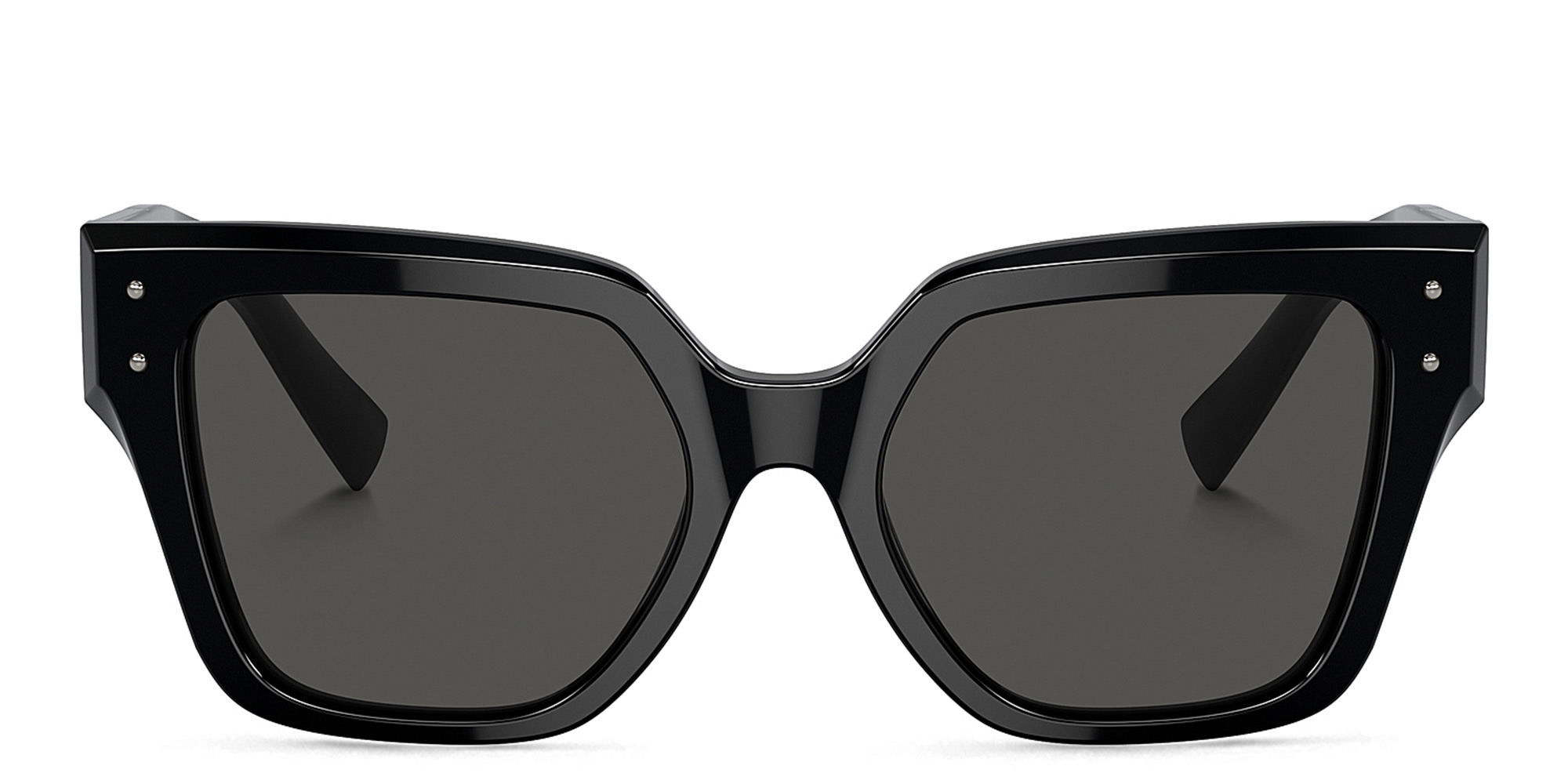 Dolce & Gabbana Logo Square Sunglasses in Black – Product Photo 1