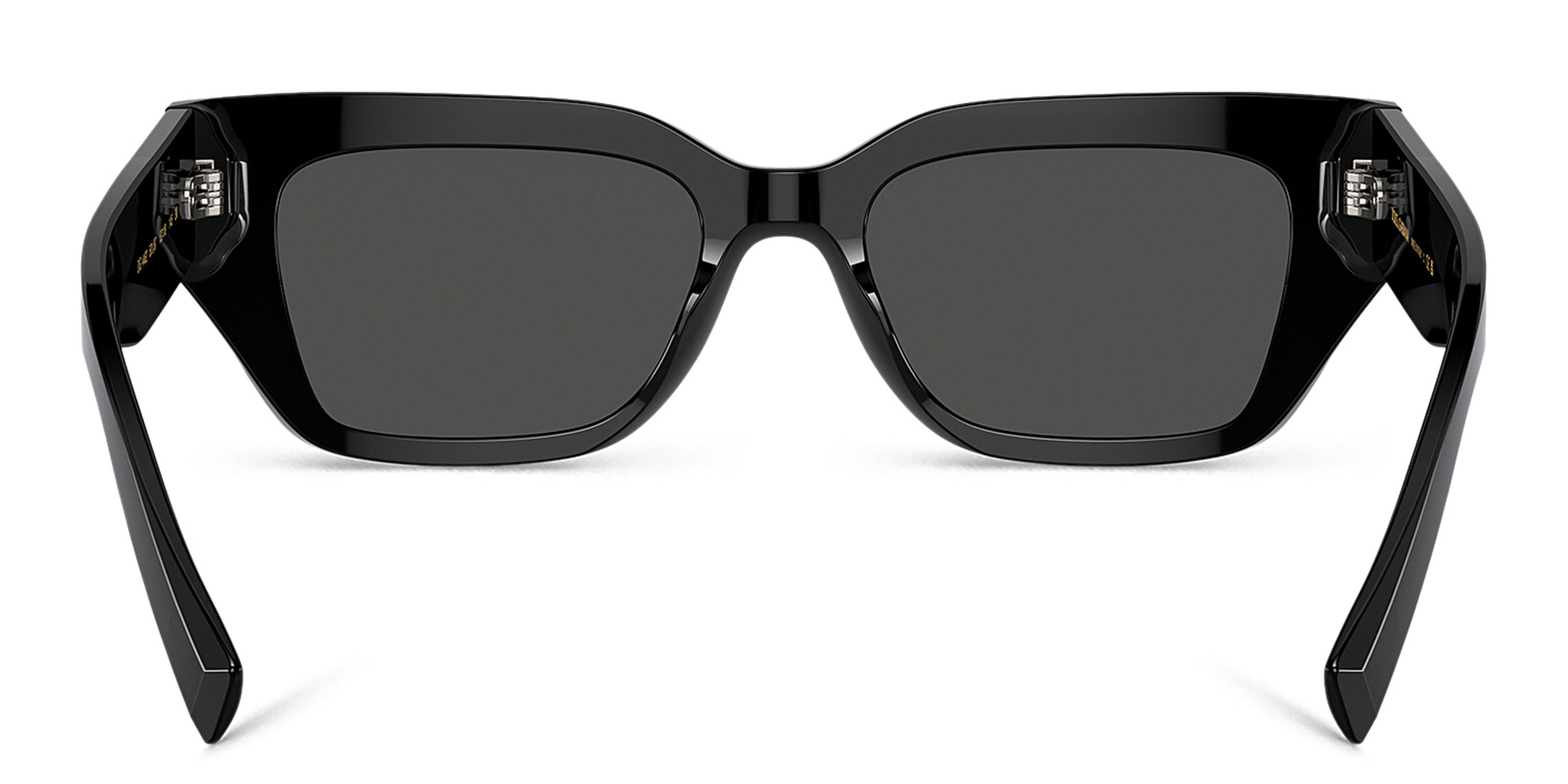 Dolce & Gabbana Logo Rectangle Sunglasses in Black – Product Photo 4