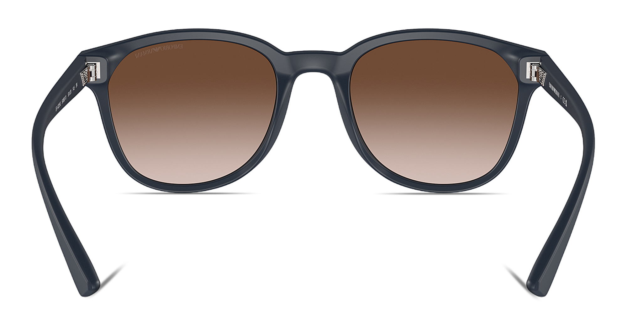 Emporio Armani Logo Panthos Sunglasses in Blue – Product Photo 4