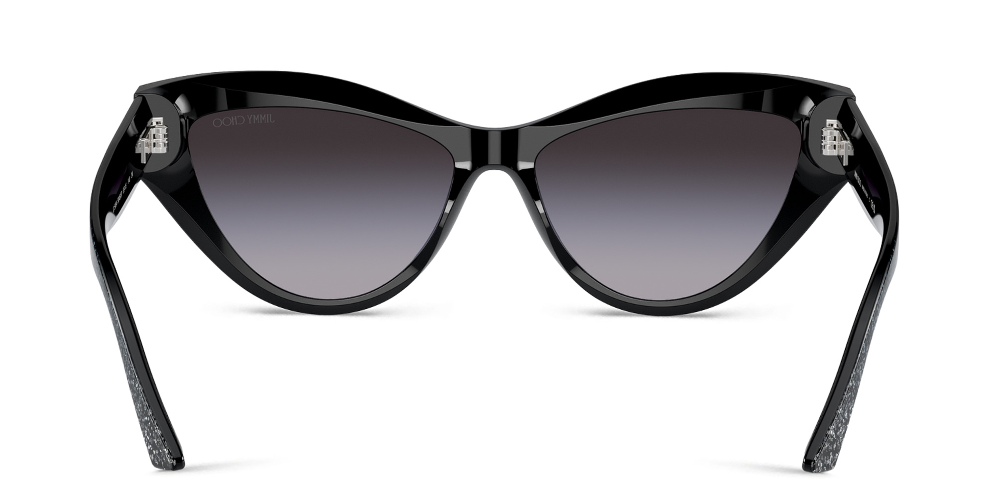JIMMY CHOO JC Motif Cat-Eye Sunglasses in Black – Product Photo 4