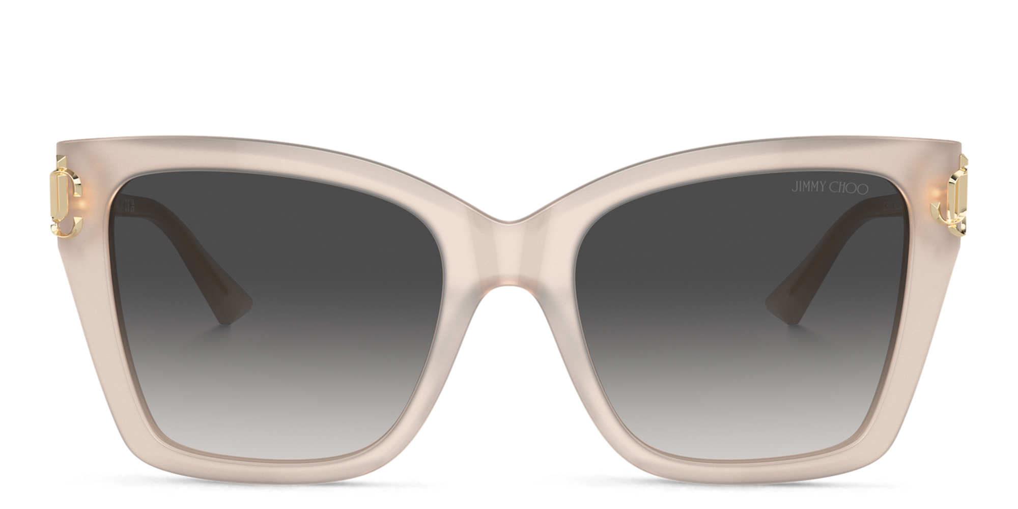Shop JIMMY CHOO JC Motif Square Sunglasses in Pink online.