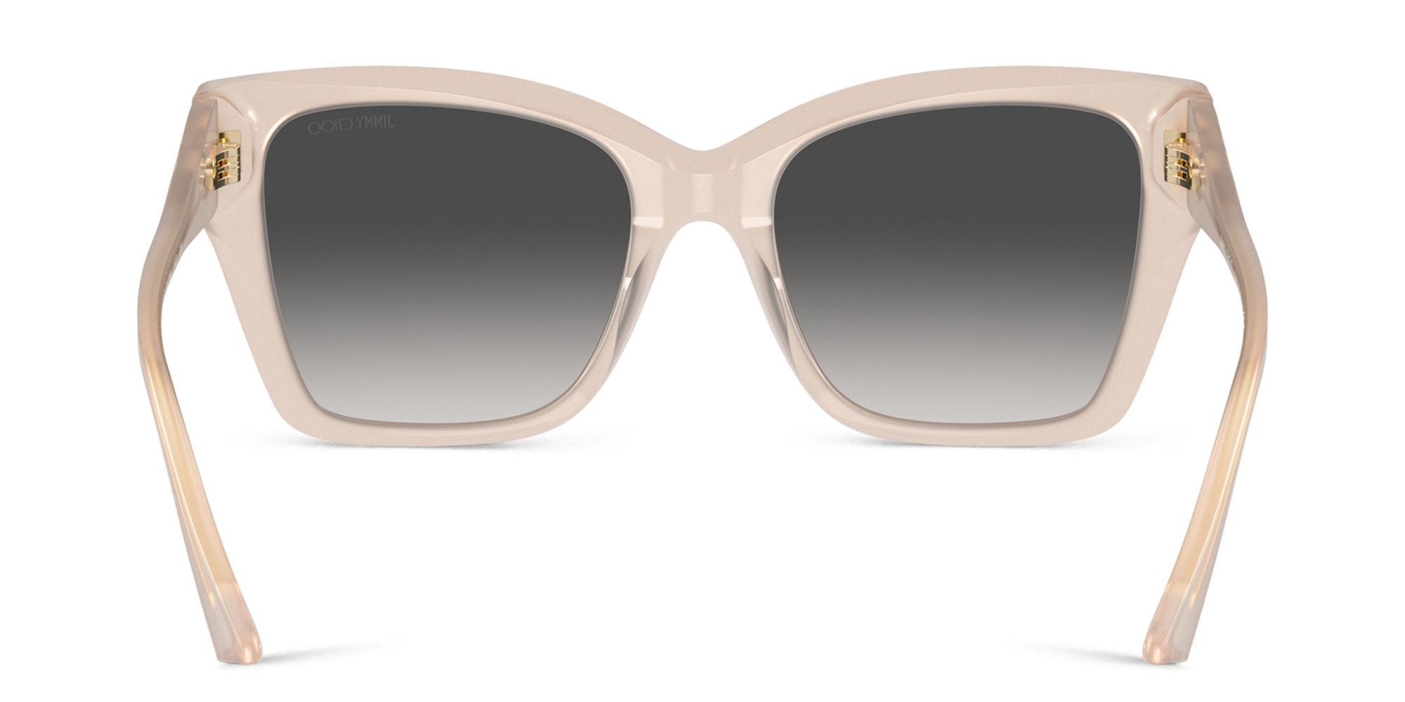 Shop JIMMY CHOO JC Motif Square Sunglasses in Pink online.