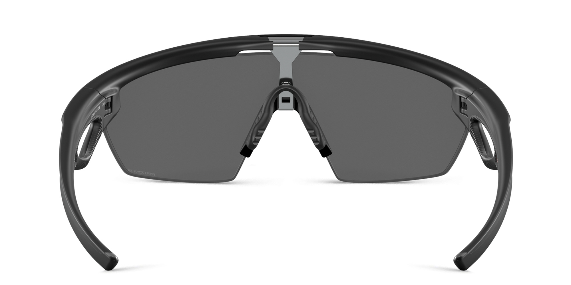 Shop Oakley Sphaera Unisex Half-Rim Mask Sunglasses in Black online.