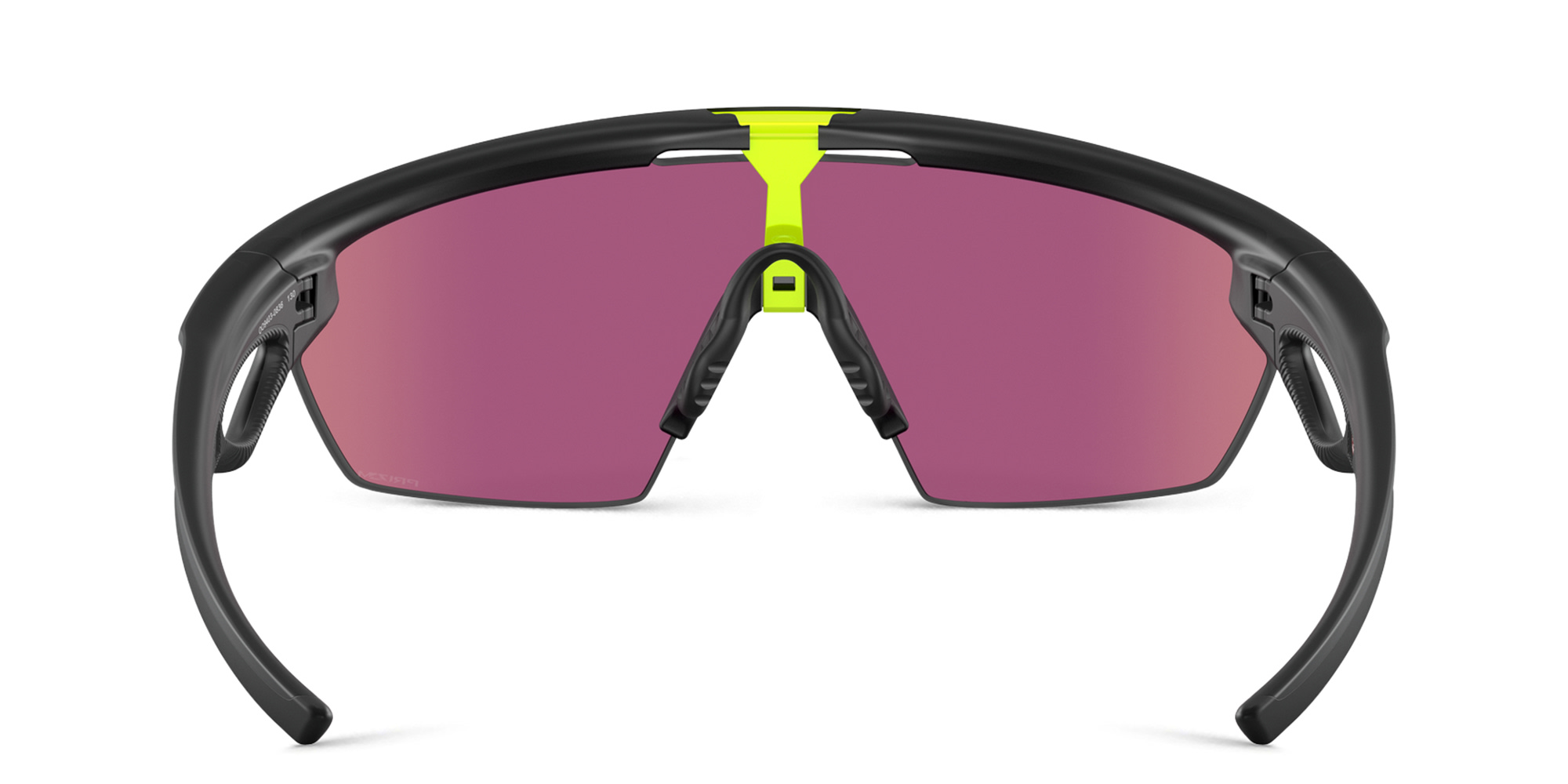 تسوق نظارات شمسية سفاييرا بإطار نصفي على شكل قناع للجنسين اوكلي بلون أسود أونلاين.