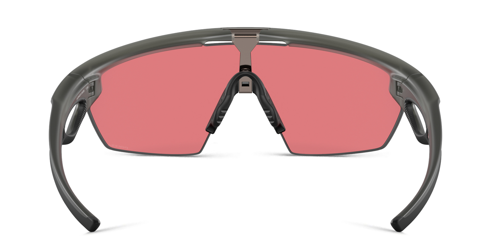 Shop Oakley Sphaera Unisex Half-Rim Mask Sunglasses in Grey online.