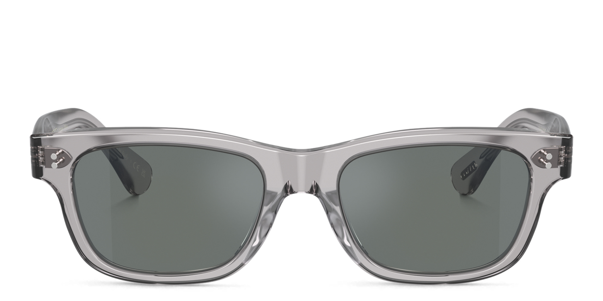 تسوق نظارات شمسية روسون صان بإطار مستطيل للجنسين أوليفر بيبلز بلون رمادي شفاف أونلاين.