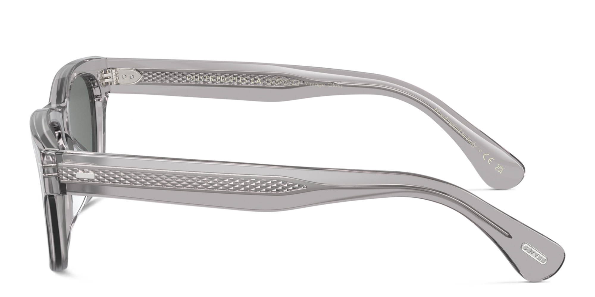 تسوق نظارات شمسية روسون صان بإطار مستطيل للجنسين أوليفر بيبلز بلون رمادي شفاف أونلاين.