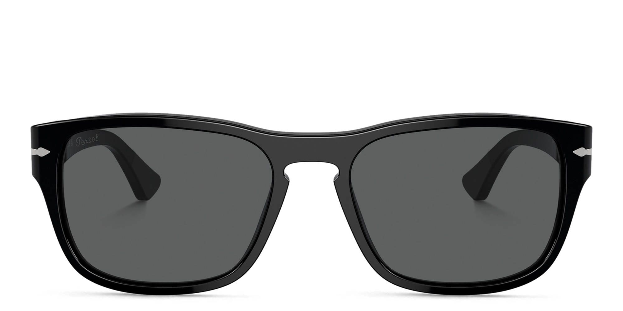 PERSOL Unisex Pillow Sunglasses in Black – Product Photo 1