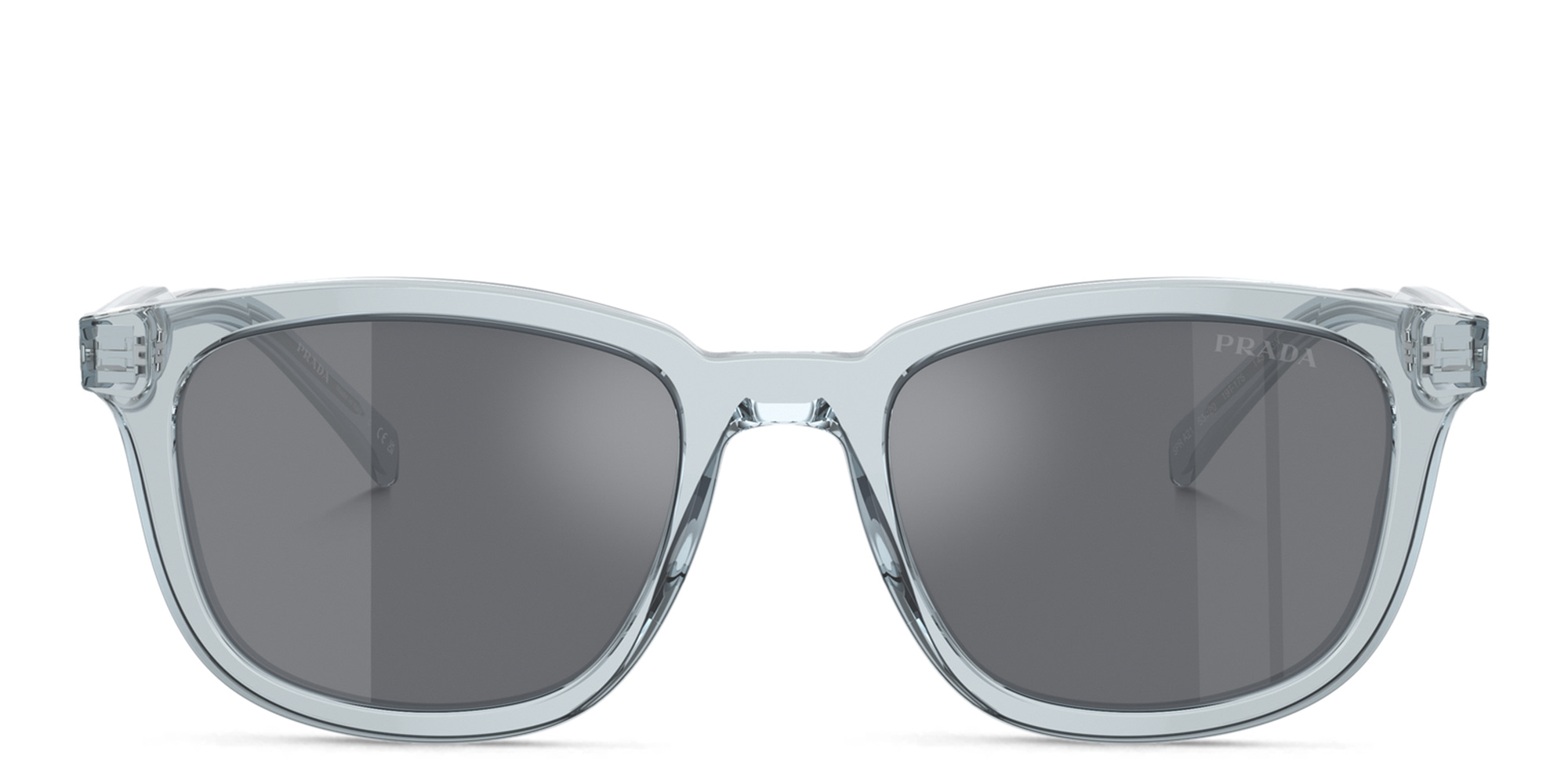 PRADA Logo Pillow Sunglasses in Blue – Product Photo 1