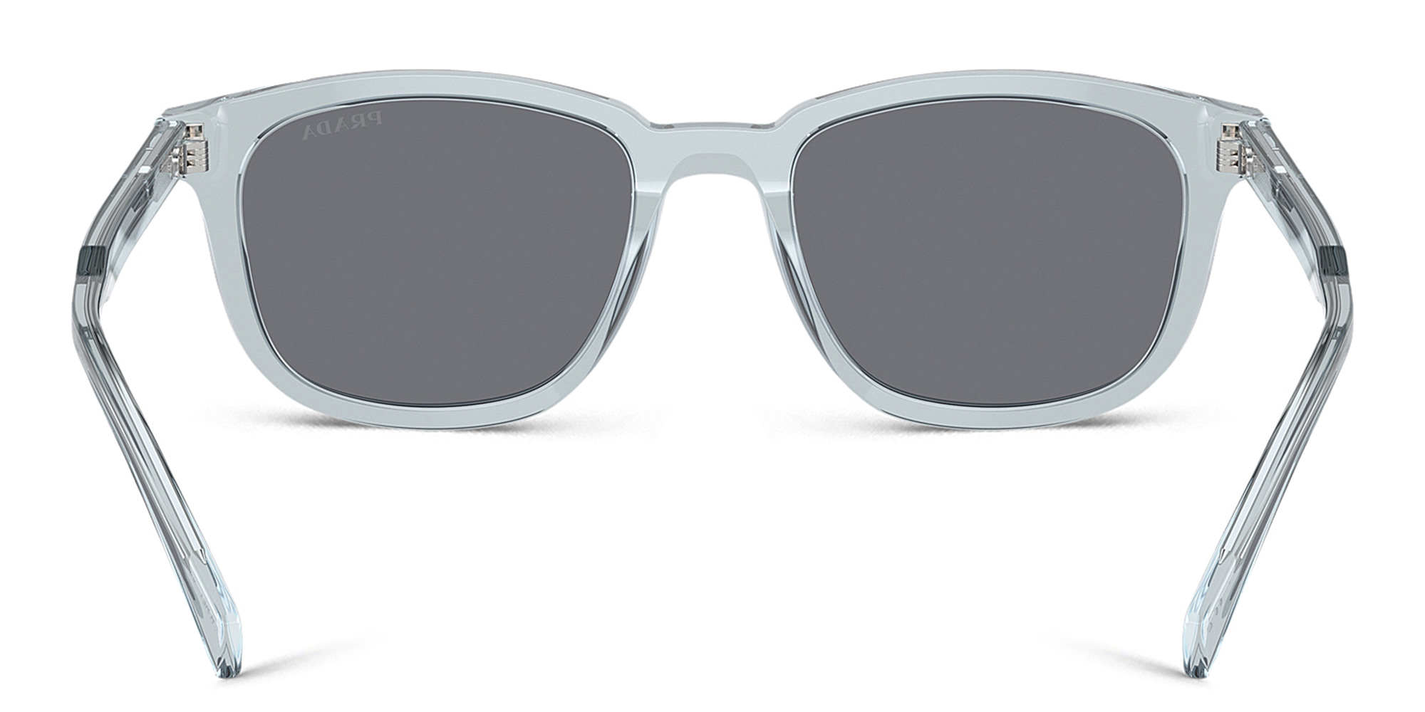 PRADA Logo Pillow Sunglasses in Blue – Product Photo 4