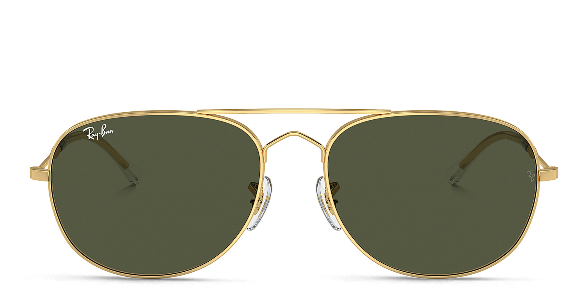 Ray-Ban Bain Bridge Unisex Pilot Sunglasses in Gold – Product Photo 1