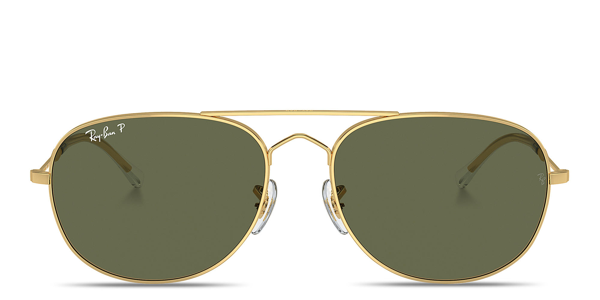 Shop Ray-Ban Bain Bridge Unisex Pilot Sunglasses in Arista Gold online.