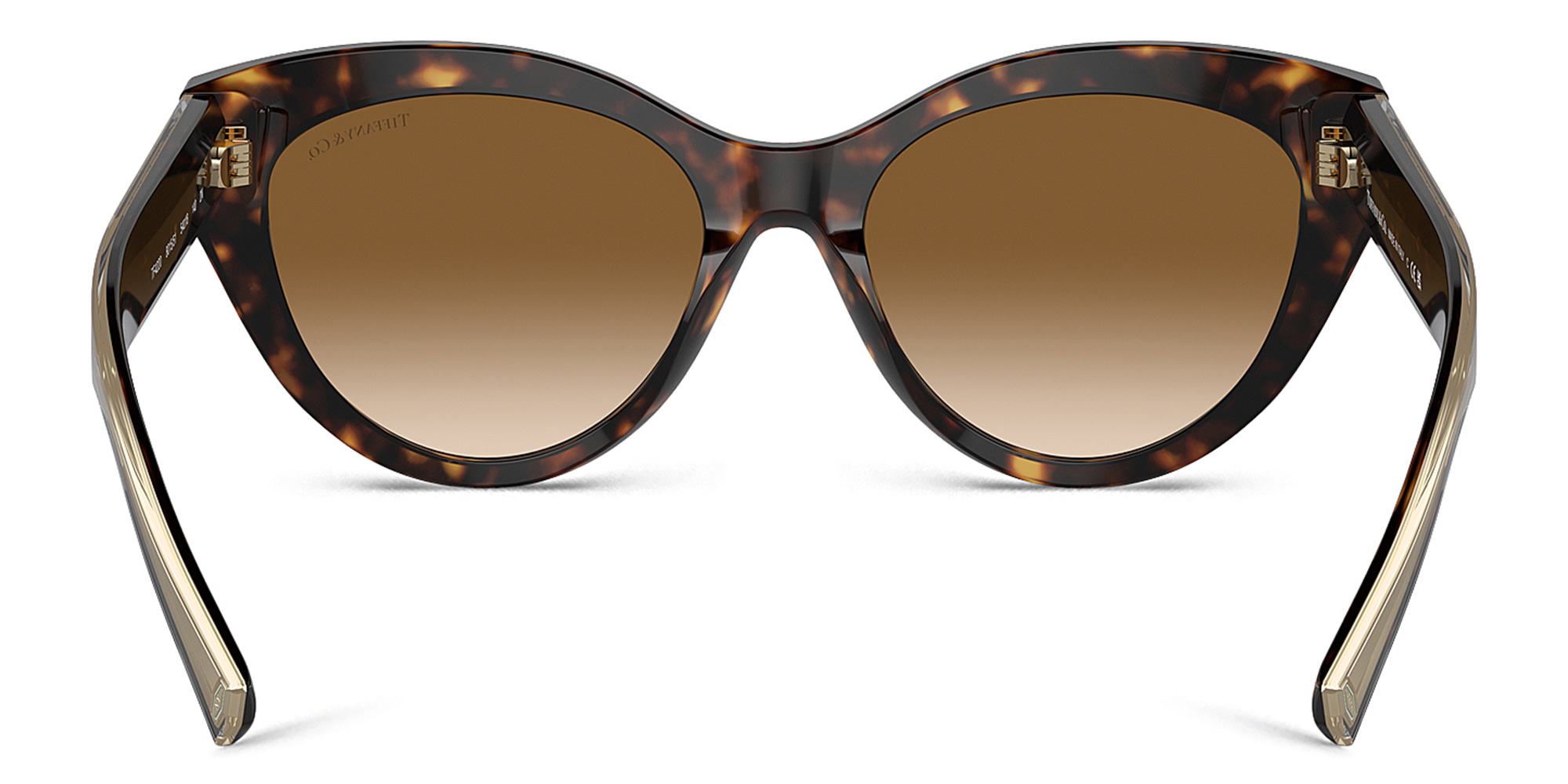 TIFFANY T True Cat-Eye Sunglasses in Havana – Product Photo 4