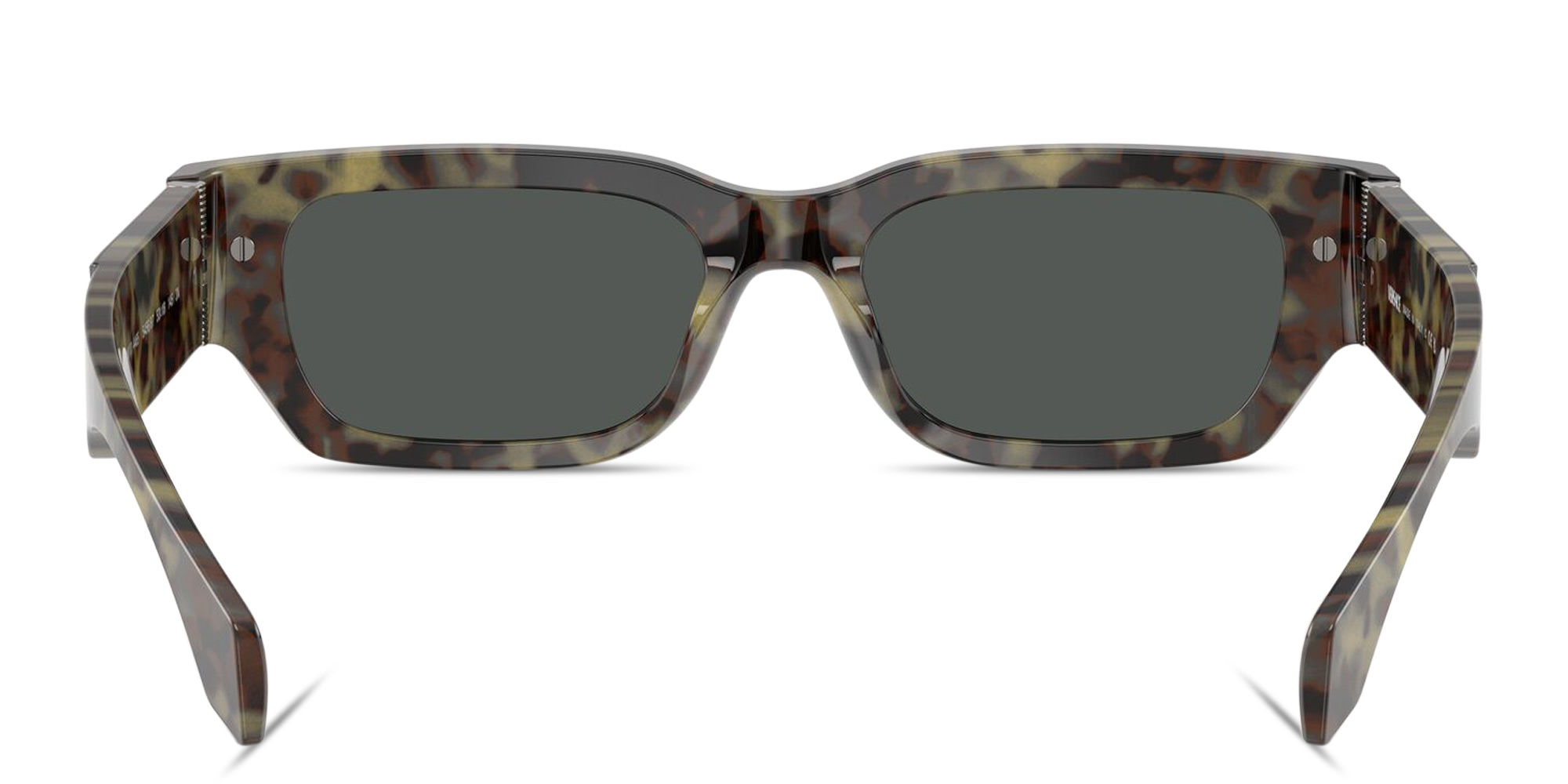 VERSACE Medusa Rectangle Sunglasses in Havana – Product Photo 4