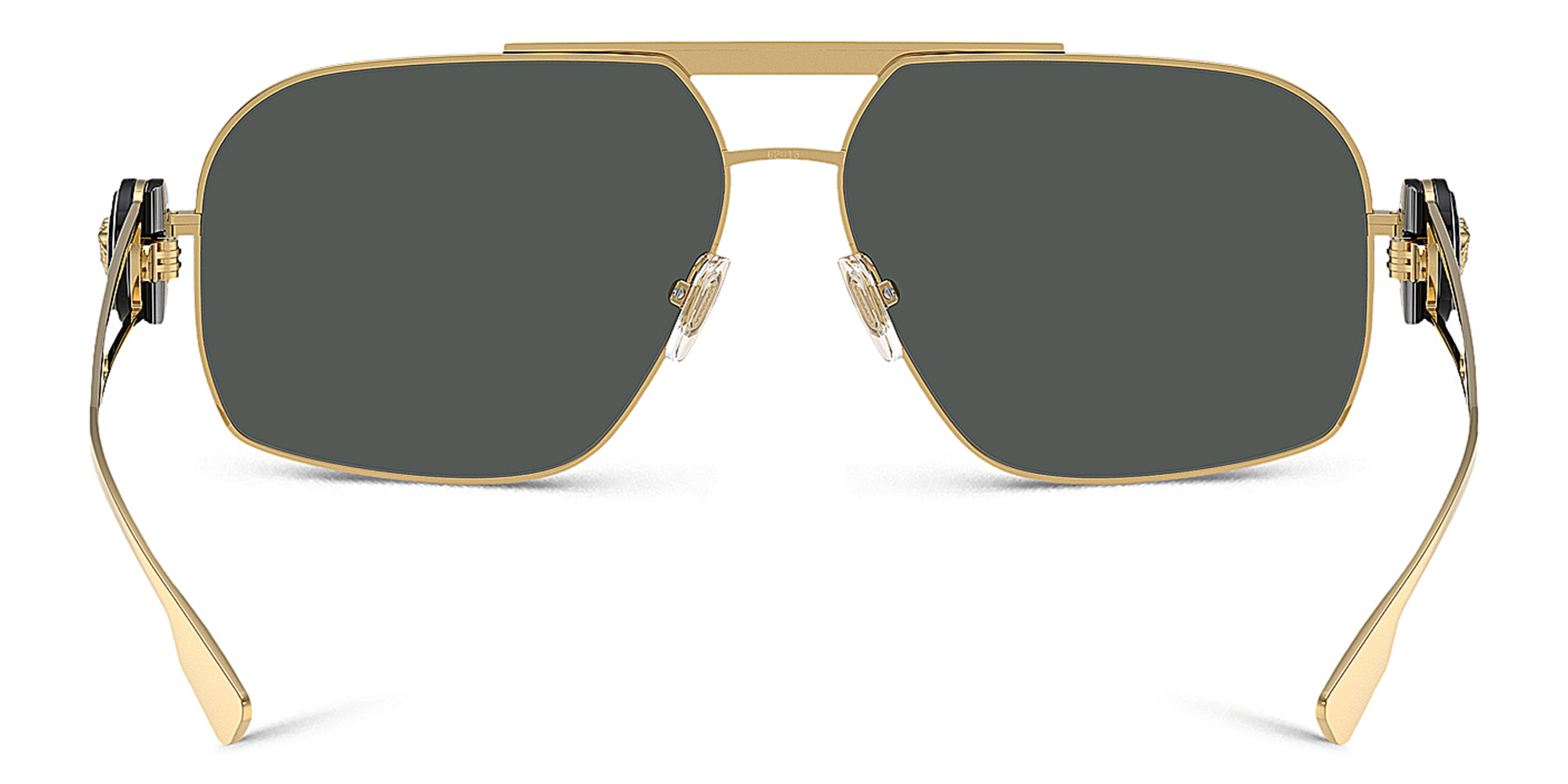 VERSACE Medusa Irregular Sunglasses in Gold – Product Photo 4