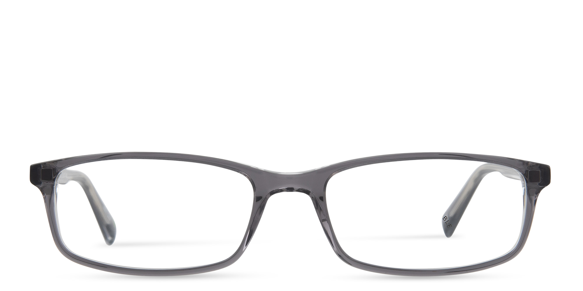 EYE'M Rectangle Eyeglasses in Grey – Product Photo 1