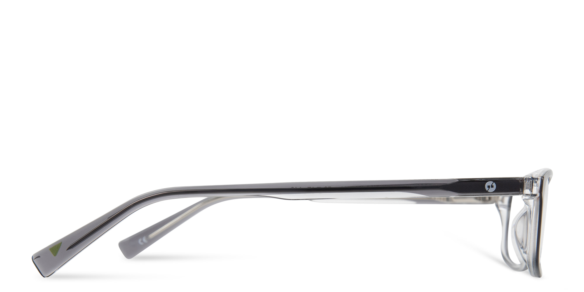 EYE'M Rectangle Eyeglasses in Grey – Product Photo 4