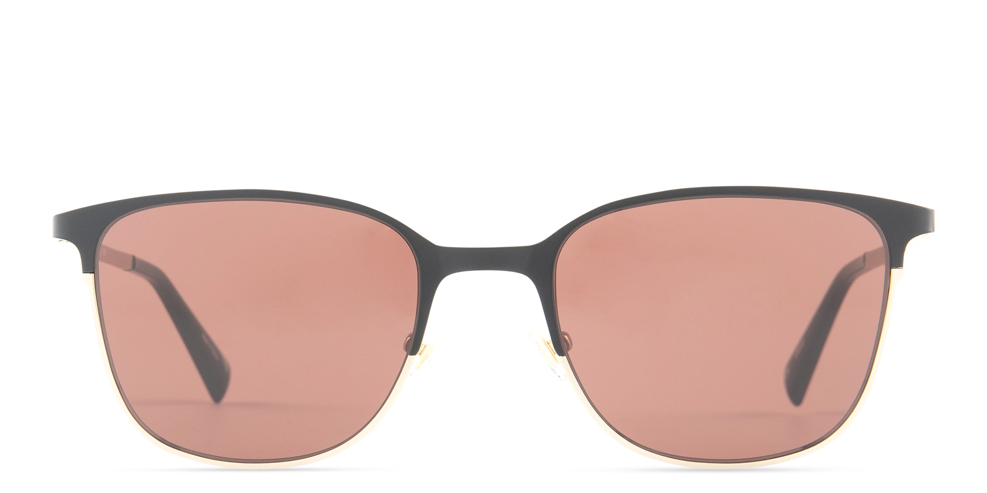 EYE'M Square Sunglasses in Black – Product Photo 1