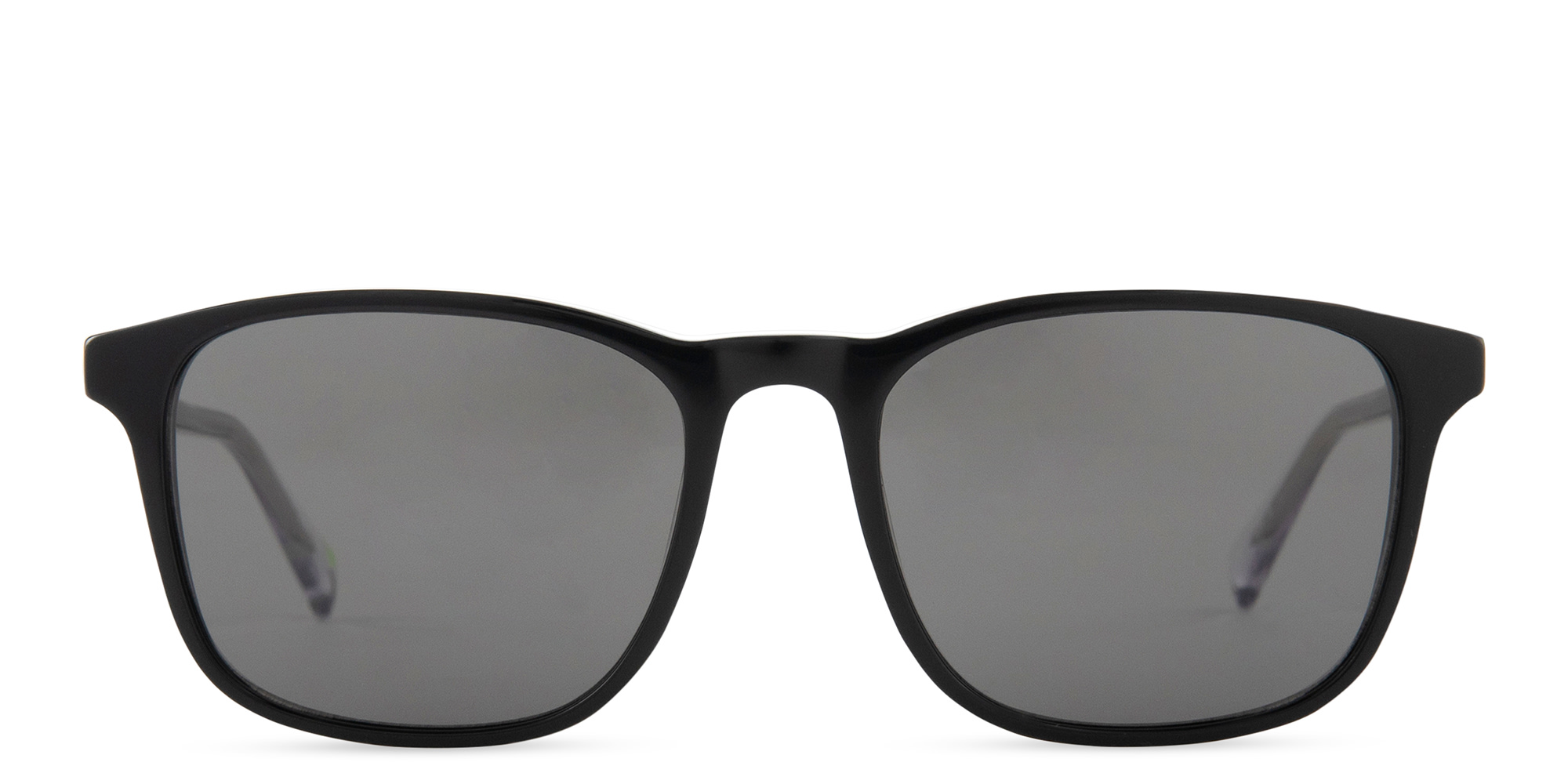 EYE'M Square Sunglasses in Black – Product Photo 1