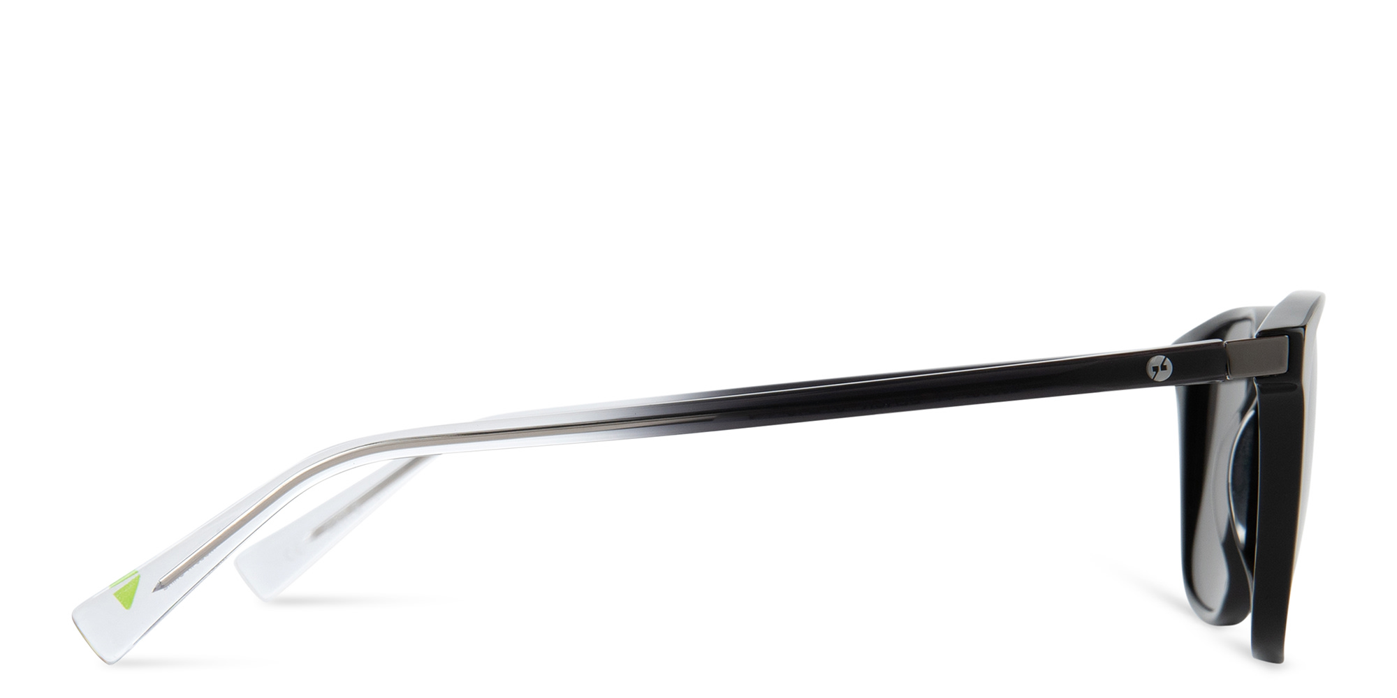 EYE'M Square Sunglasses in Black – Product Photo 4