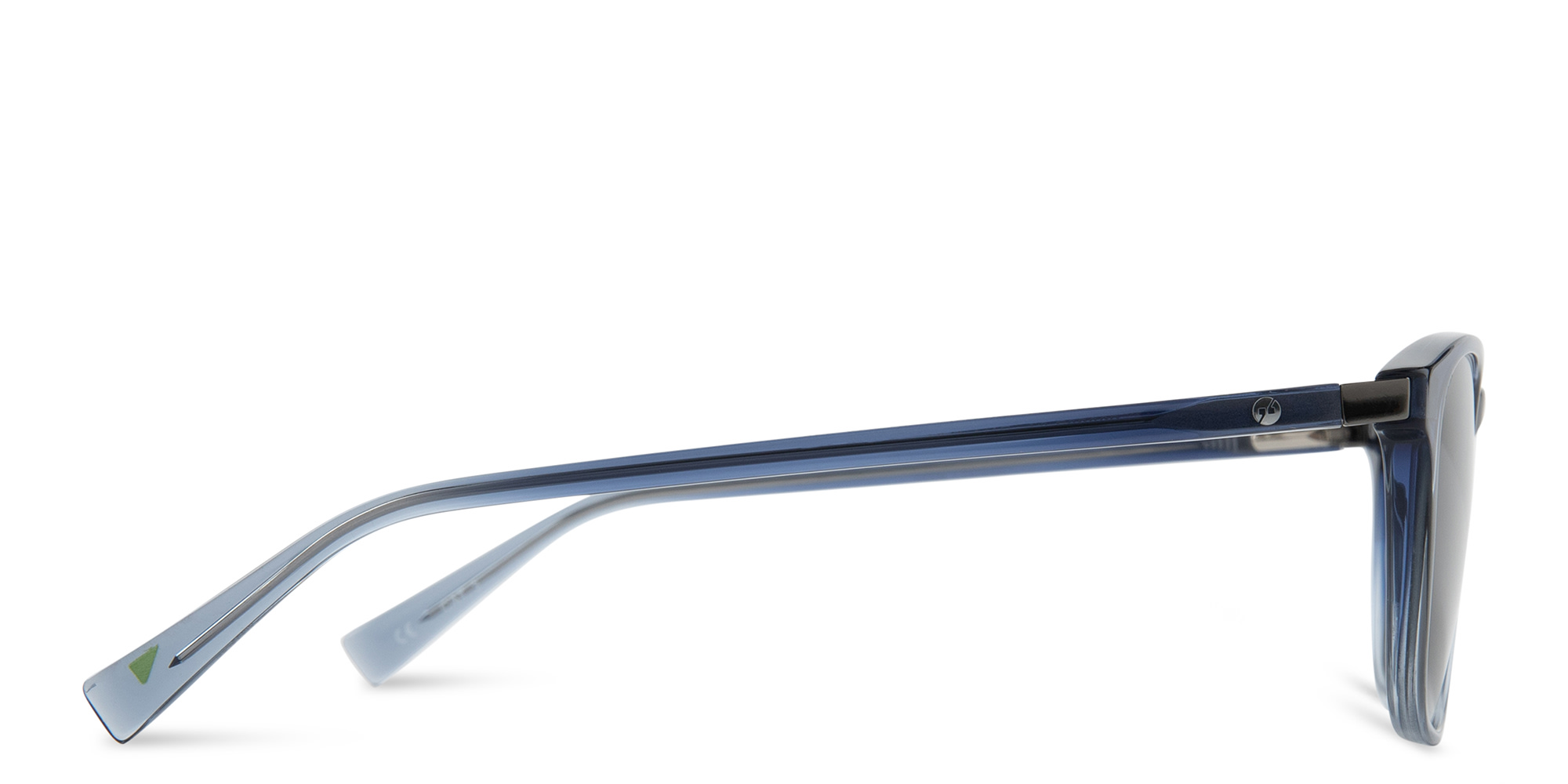 EYE'M Square Sunglasses in Blue – Product Photo 4