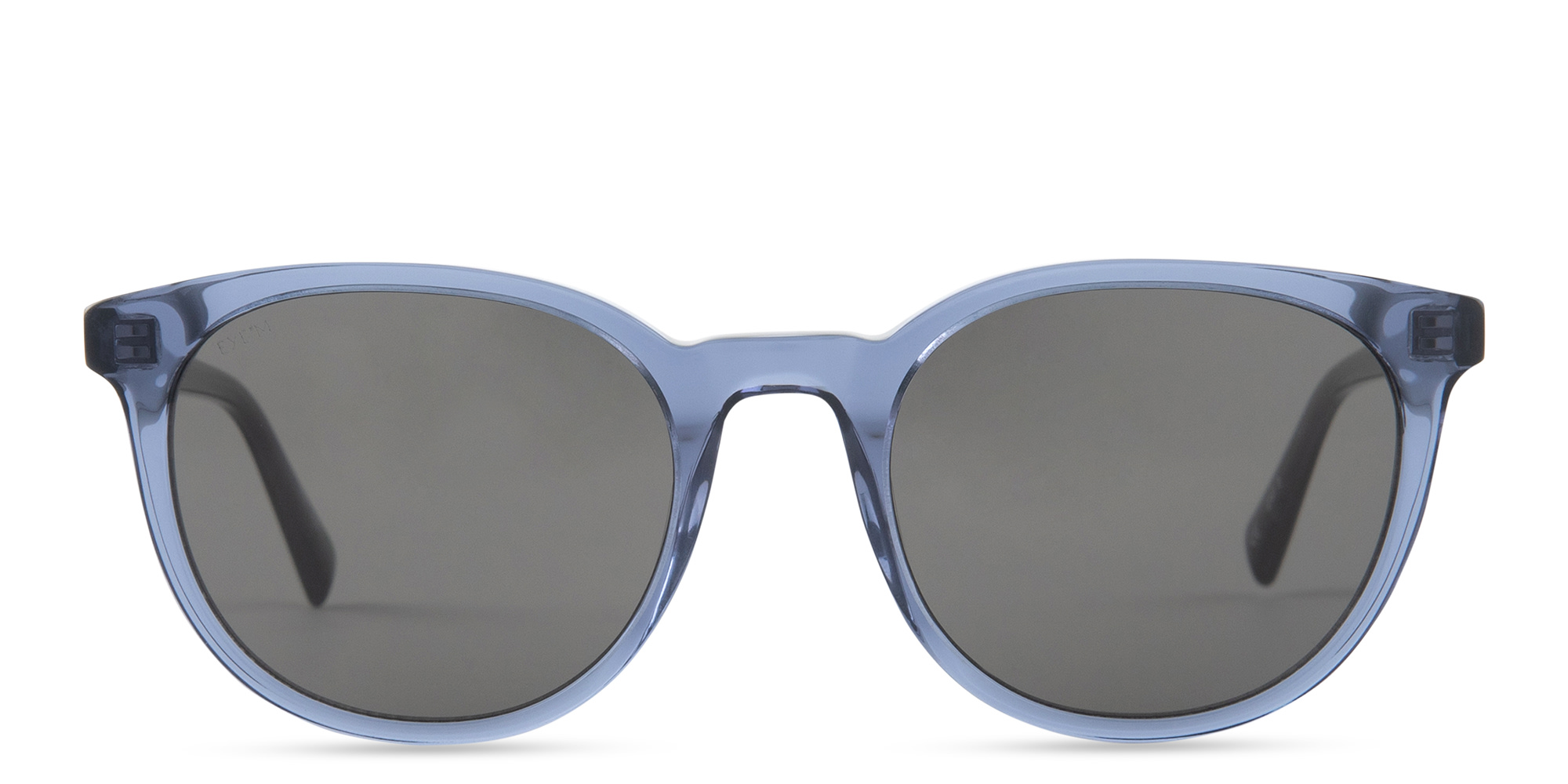 Shop EYE'M Round Sunglasses in Blue online.
