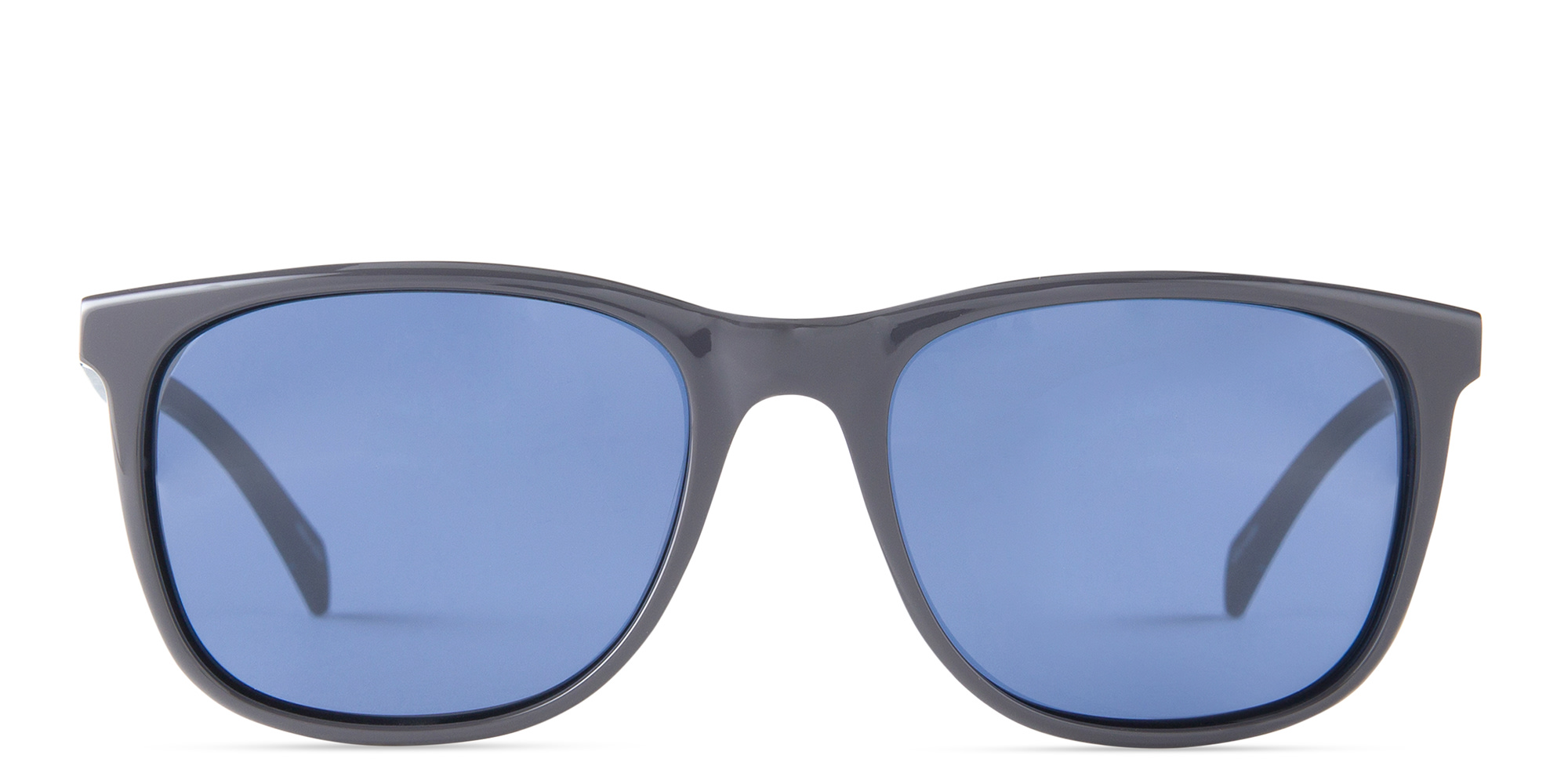 Shop EYE'M Unisex Square Sunglasses in Grey online.