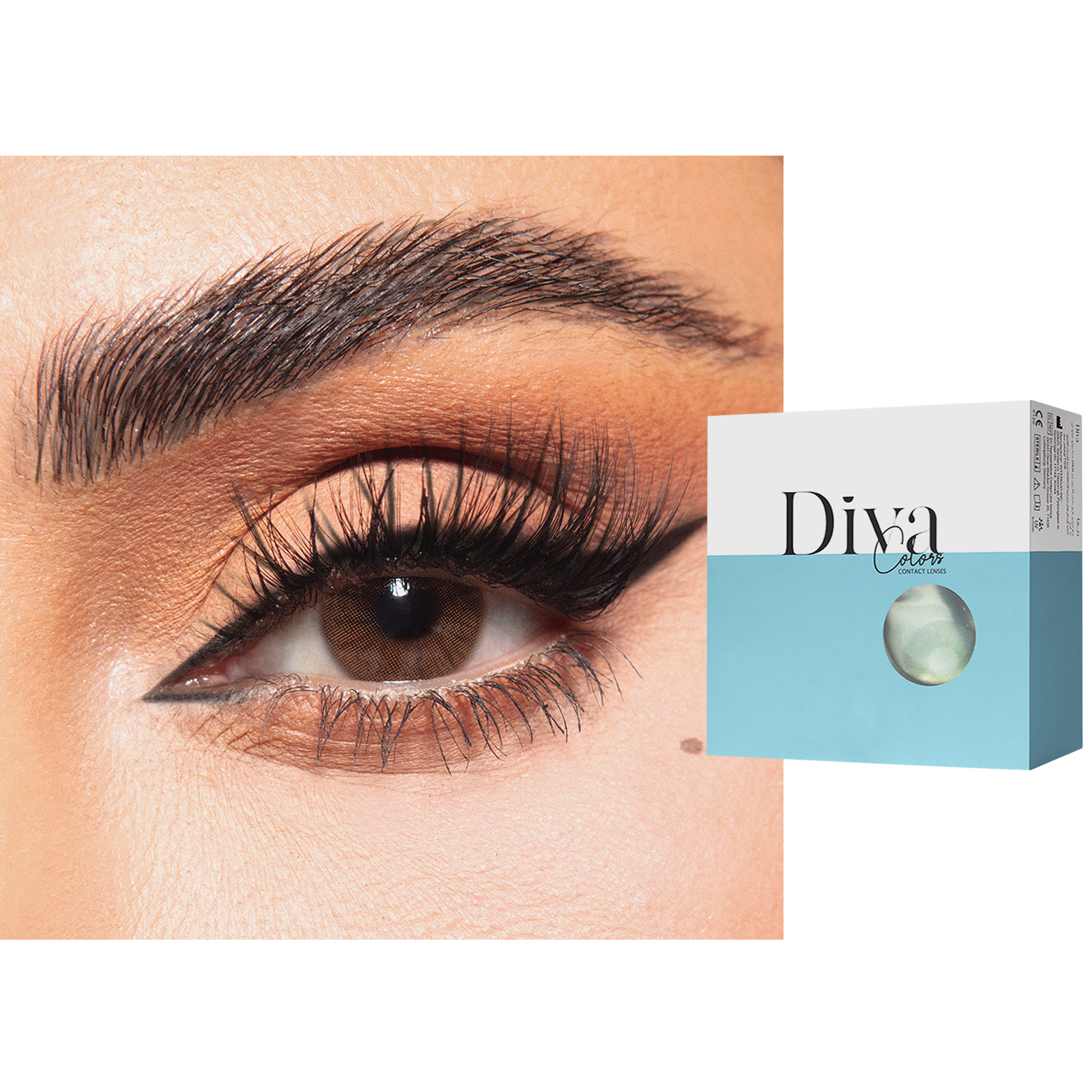 Shop DIVA Monthly Color Contact Lenses - Lili online.