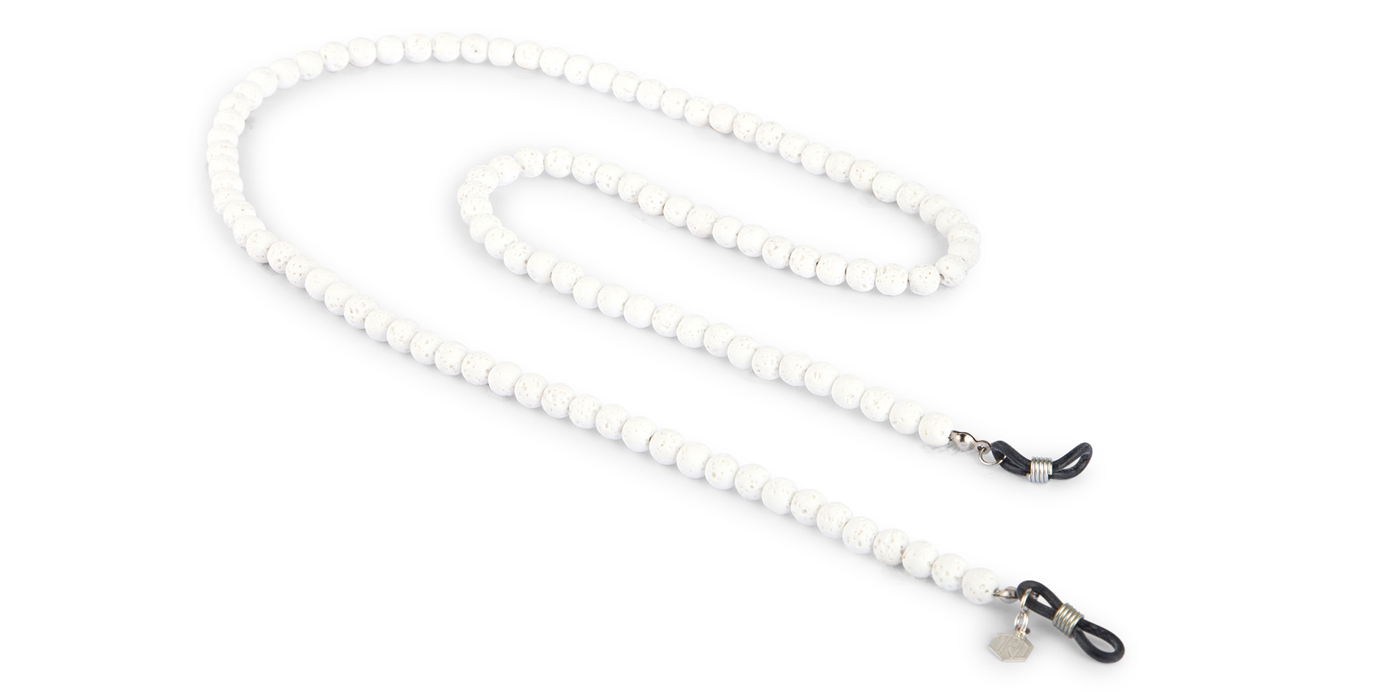 Shop The RICCI DISTRICT Lava Stone Unisex Glasses Chain online.