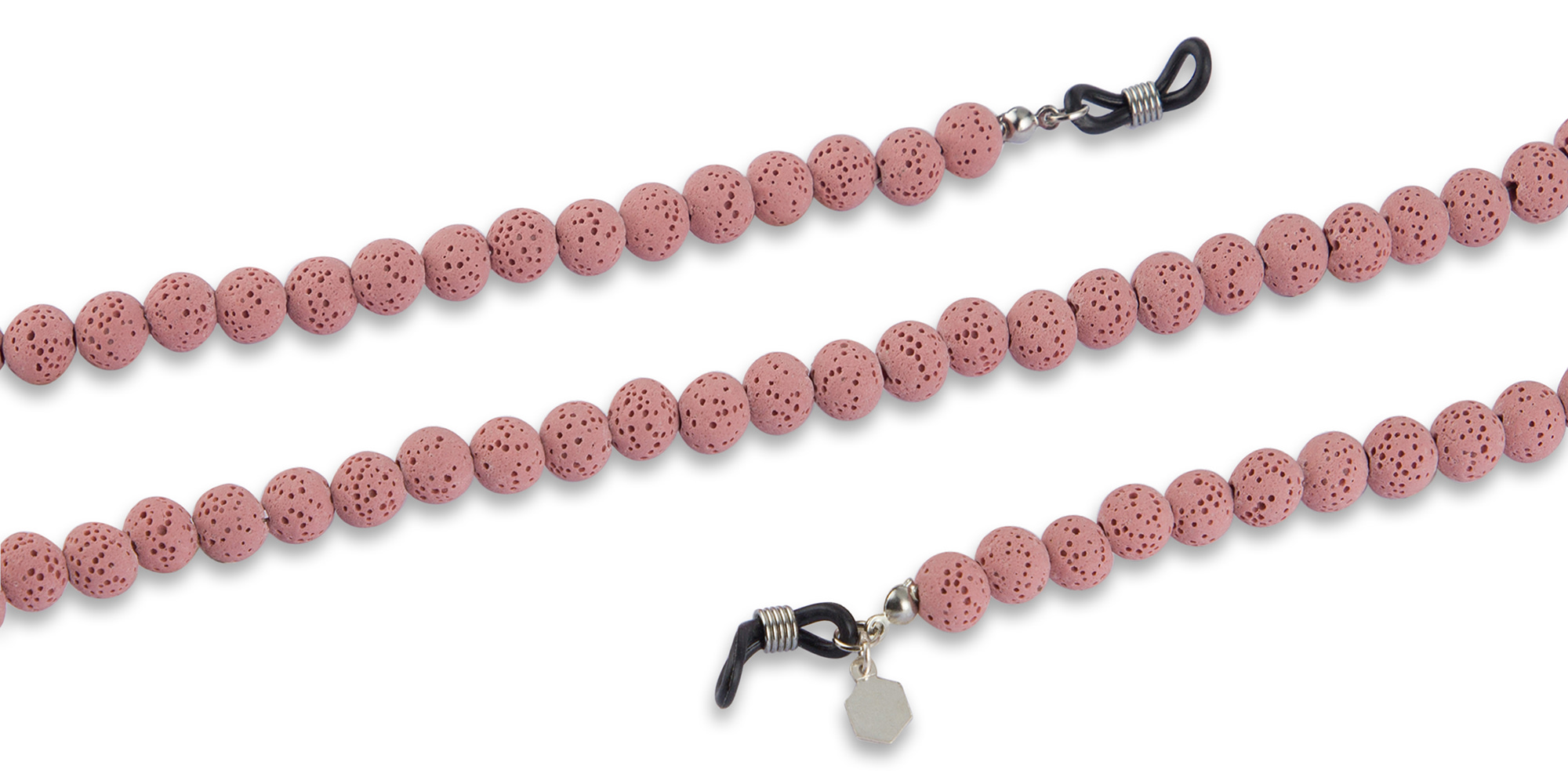 Shop The RICCI DISTRICT Lava Stone Unisex Glasses Chain online.