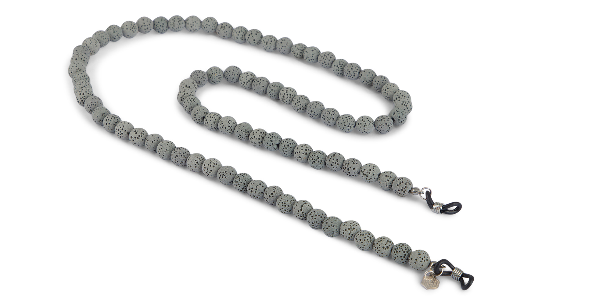 The RICCI DISTRICT Lava Stone Unisex Glasses Chain – Product Photo 1