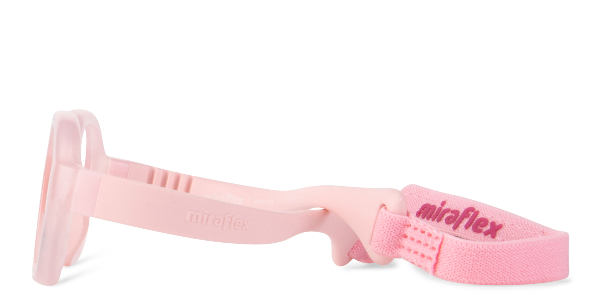 Shop Mira Flex Kids Oval Eyeglasses in Pink online.