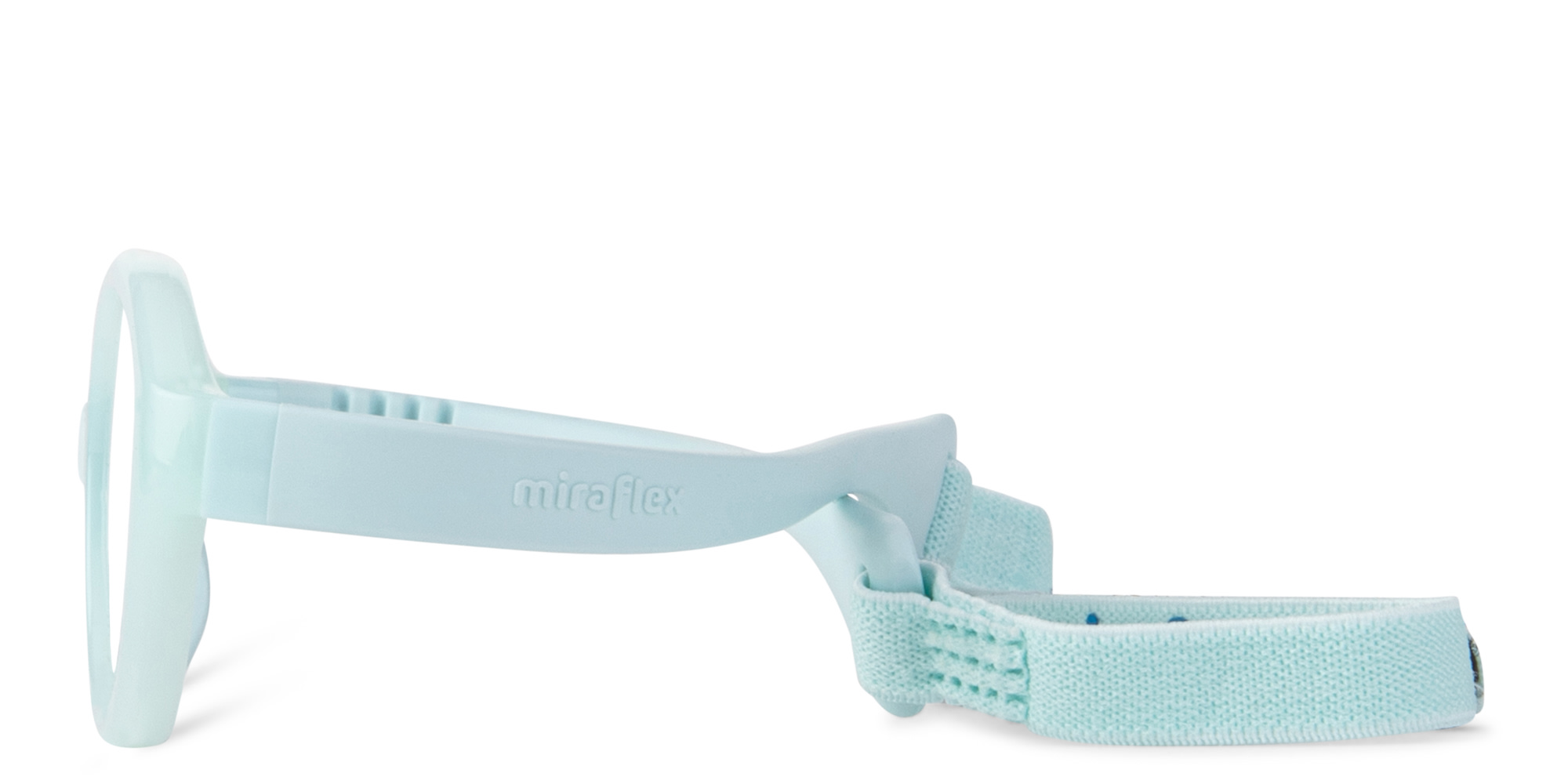 Shop Mira Flex Kids Oval Eyeglasses in Blue online.