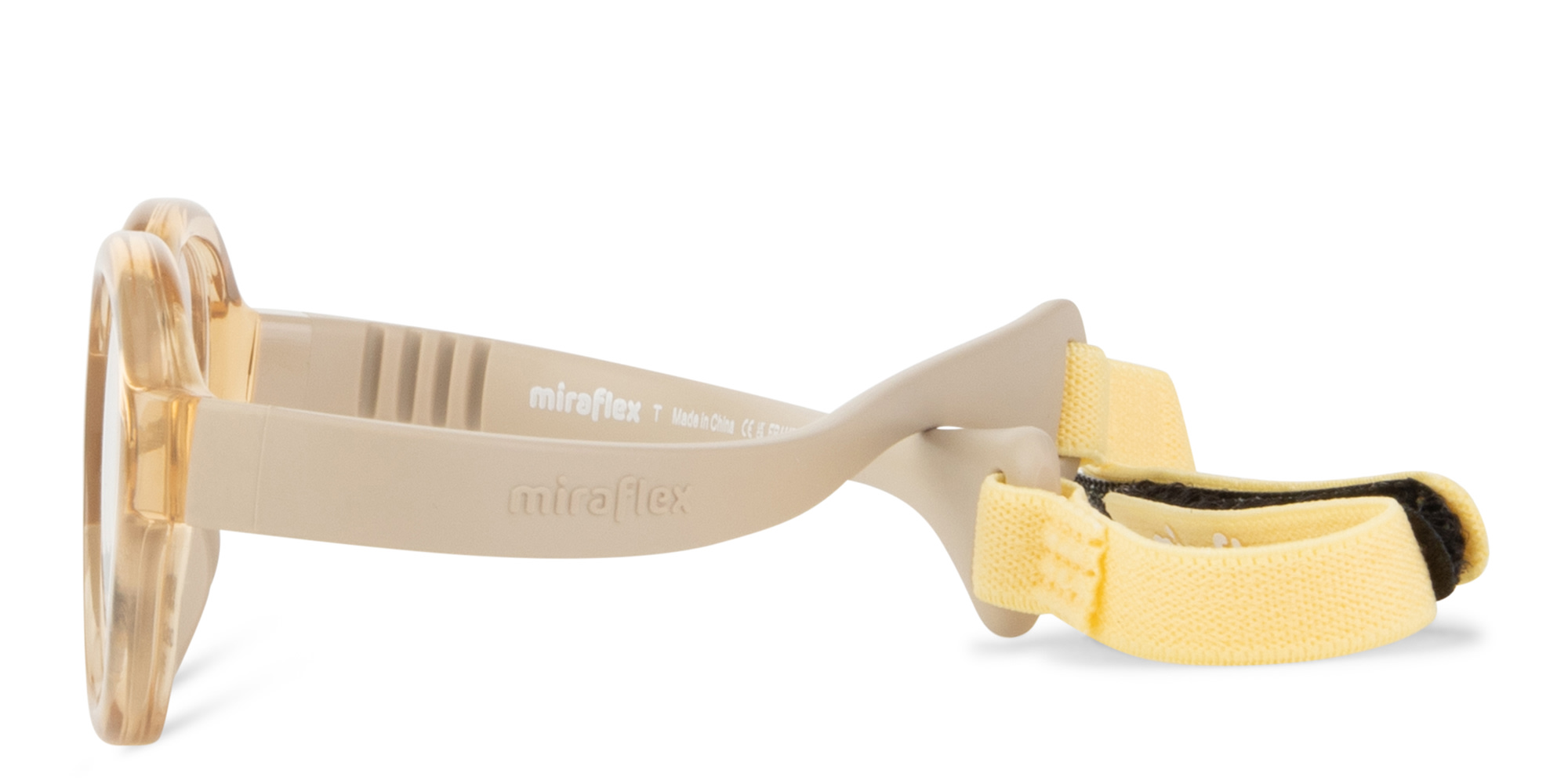 Shop Mira Flex Kids Oval Eyeglasses in Brown online.