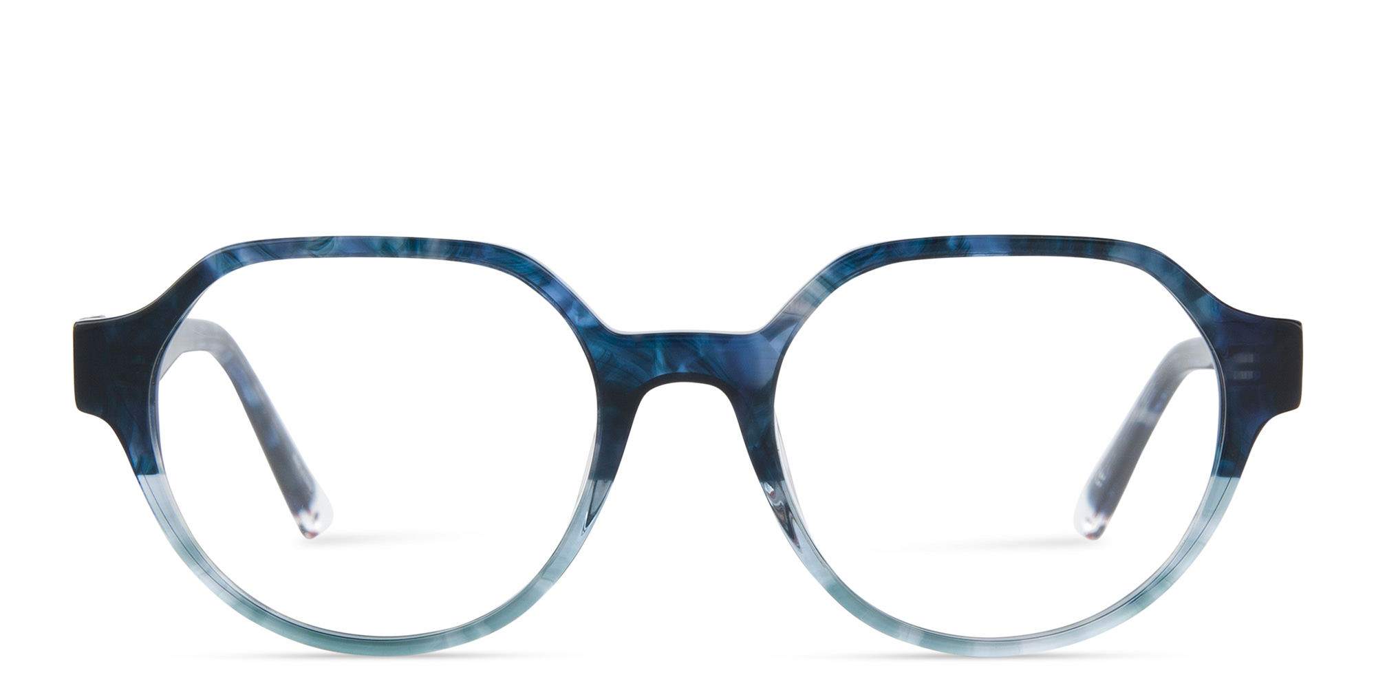 Shop EYE'M Round Eyeglasses in Blue online.