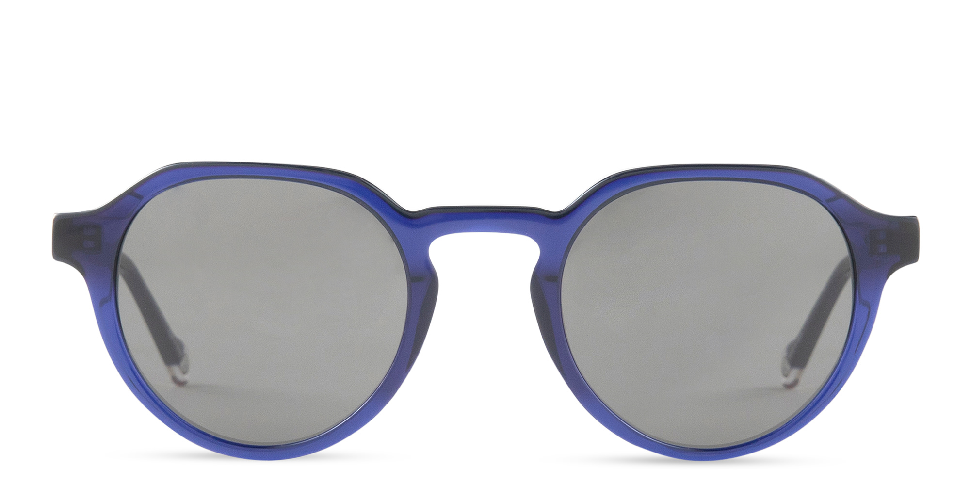 Shop EYE'M Round Sunglasses in Blue online.