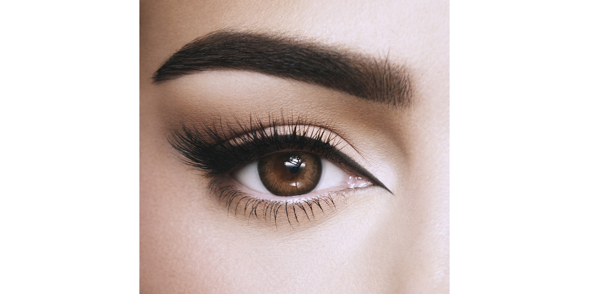 Amara Monthly Color Contact Lenses - Almond – Product Photo 1