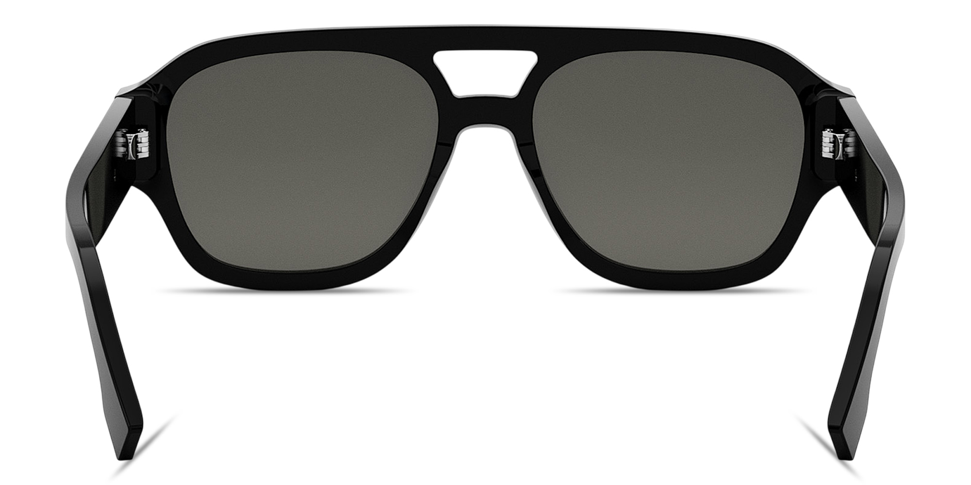 Shop FENDI Fendigraphy Square Sunglasses in Black online.