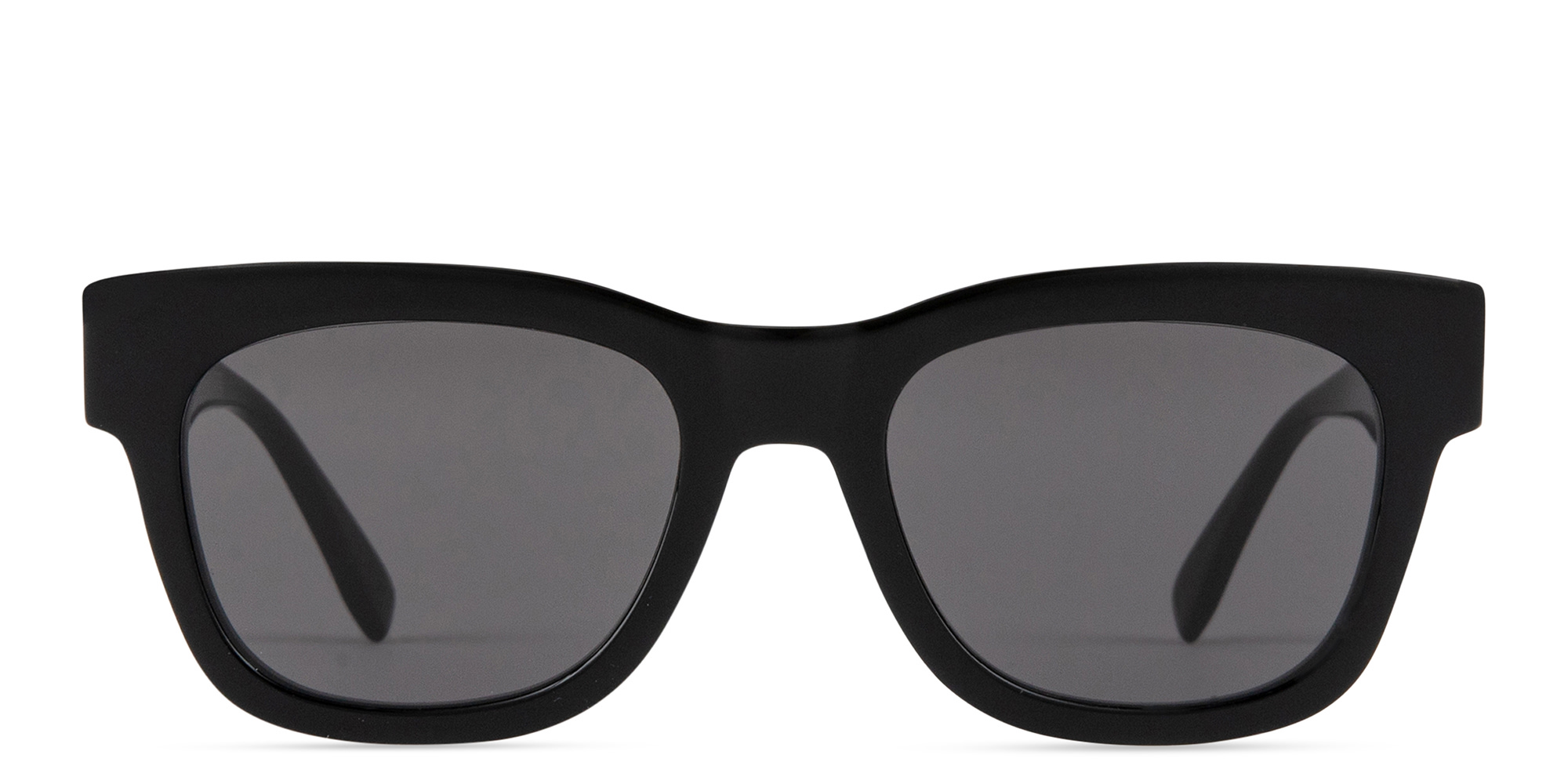 FENDI Diagonal Square Sunglasses in Black – Product Photo 1