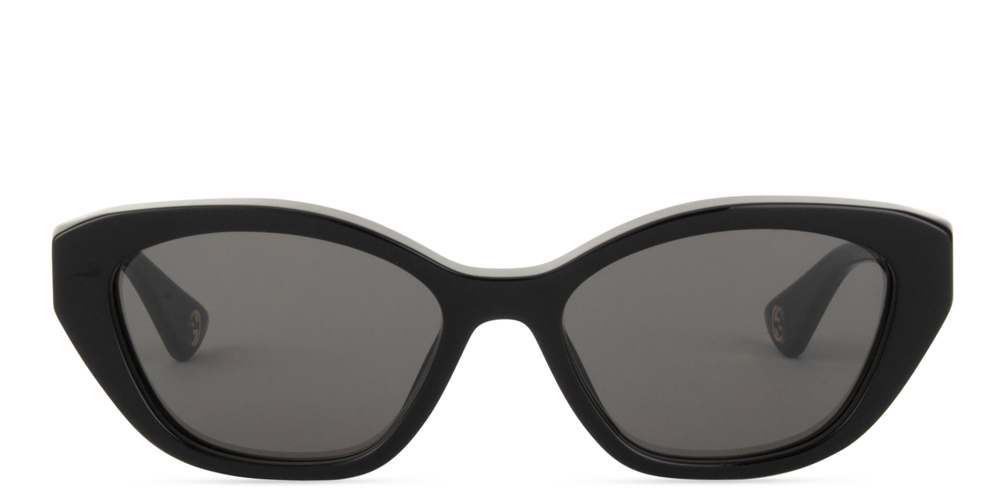 GUCCI Logo Lettering Cat-Eye Sunglasses in Black – Product Photo 1