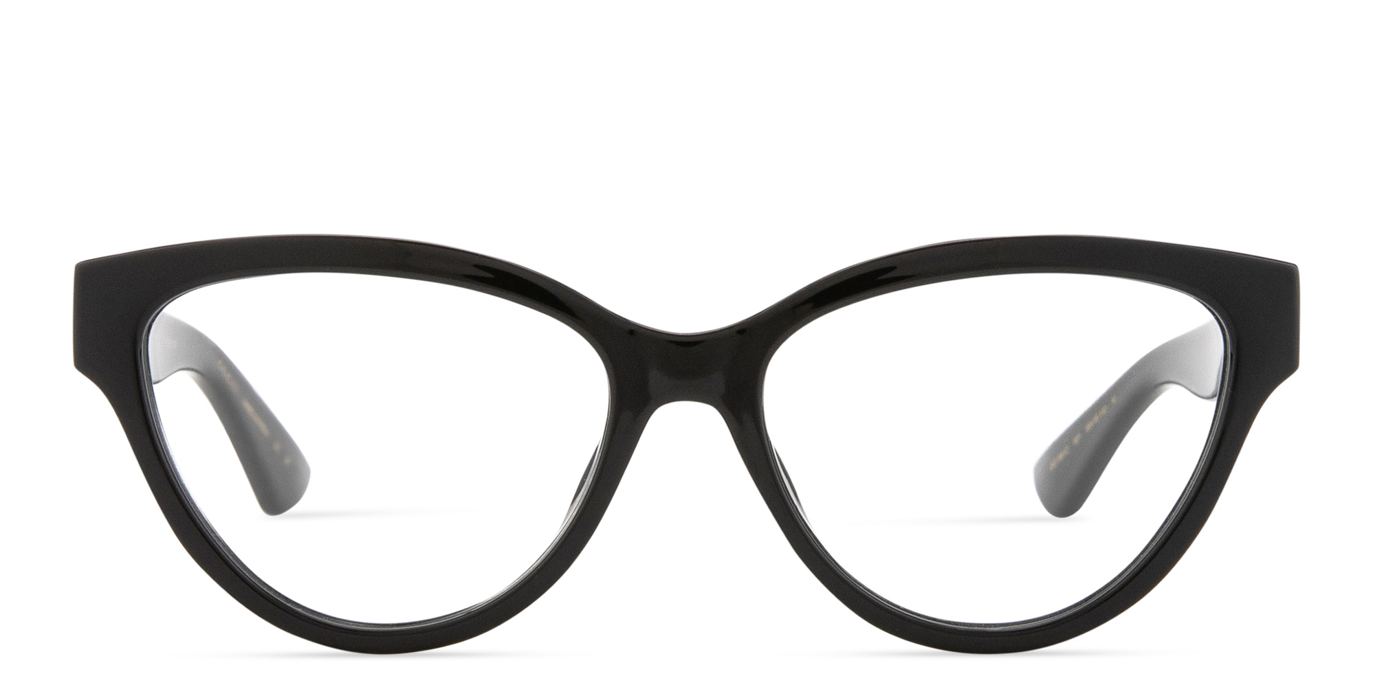 GUCCI GG Logo Wide Cat-Eye Eyeglasses in Black – Product Photo 1