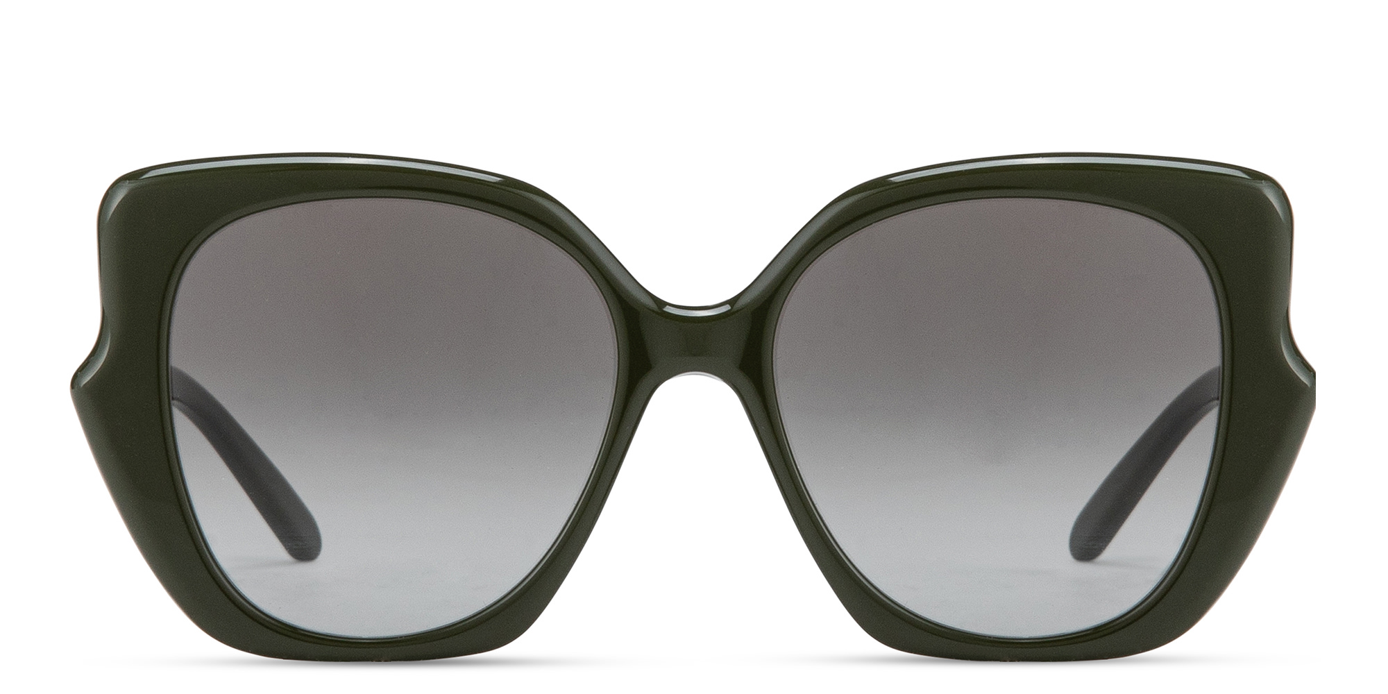 تسوق نظارات شمسية ثينك بإطار مربّع كبير لويفي بلون أخضر أونلاين.