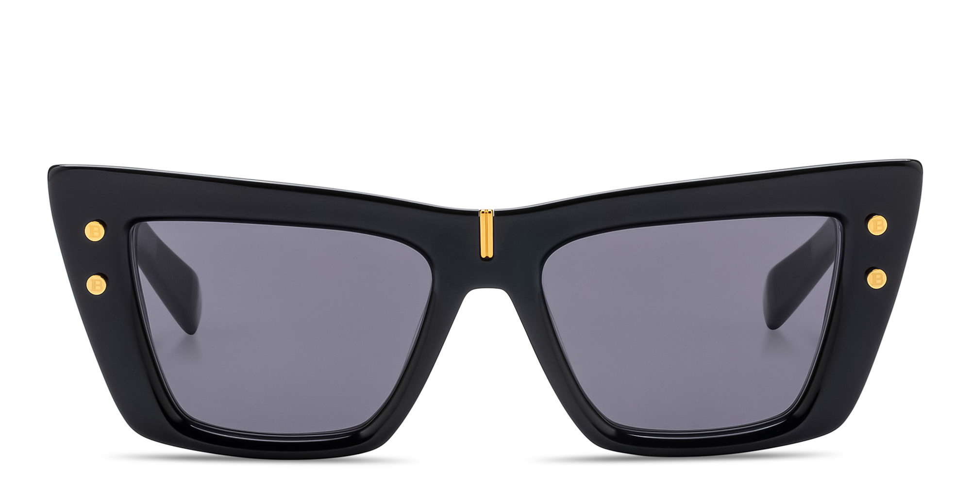 Shop BALMAIN B-Eye Cat-Eye Sunglasses in Black online.