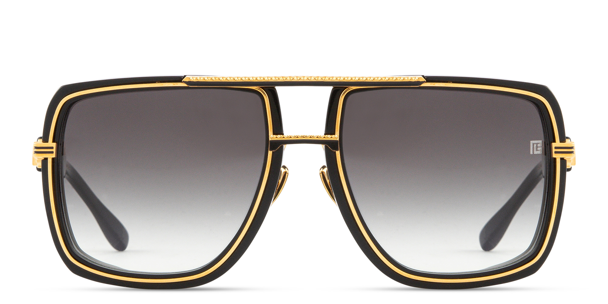 تسوق نظارات شمسية سولدجر طراز أفياتور للجنسين بالمان بلون أسود أونلاين.