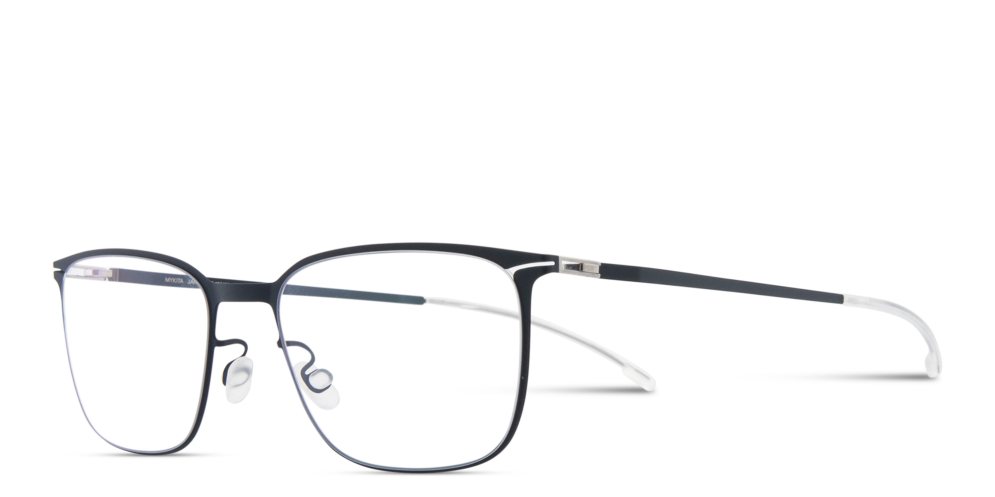 Shop MYKITA Jari Square Eyeglasses in Black online.