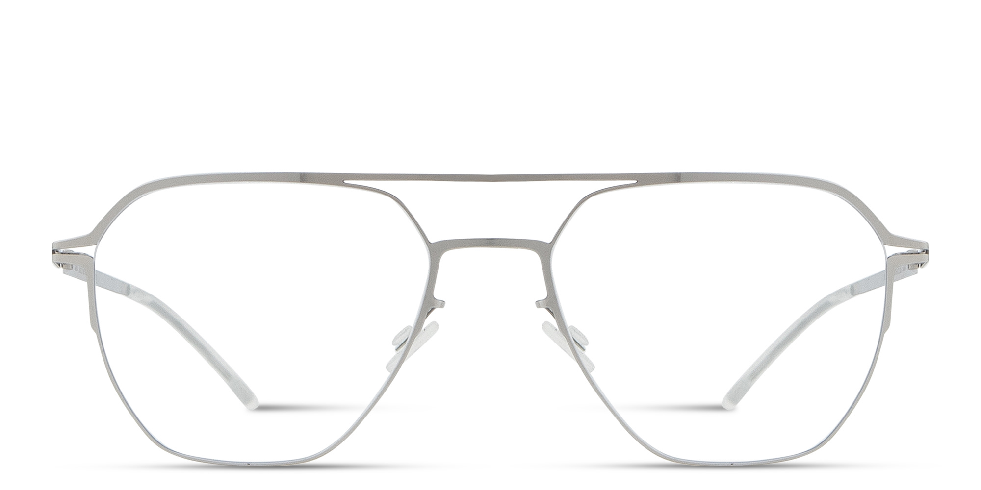 MYKITA Imba Unisex Aviator Eyeglasses in Silver – Product Photo 1