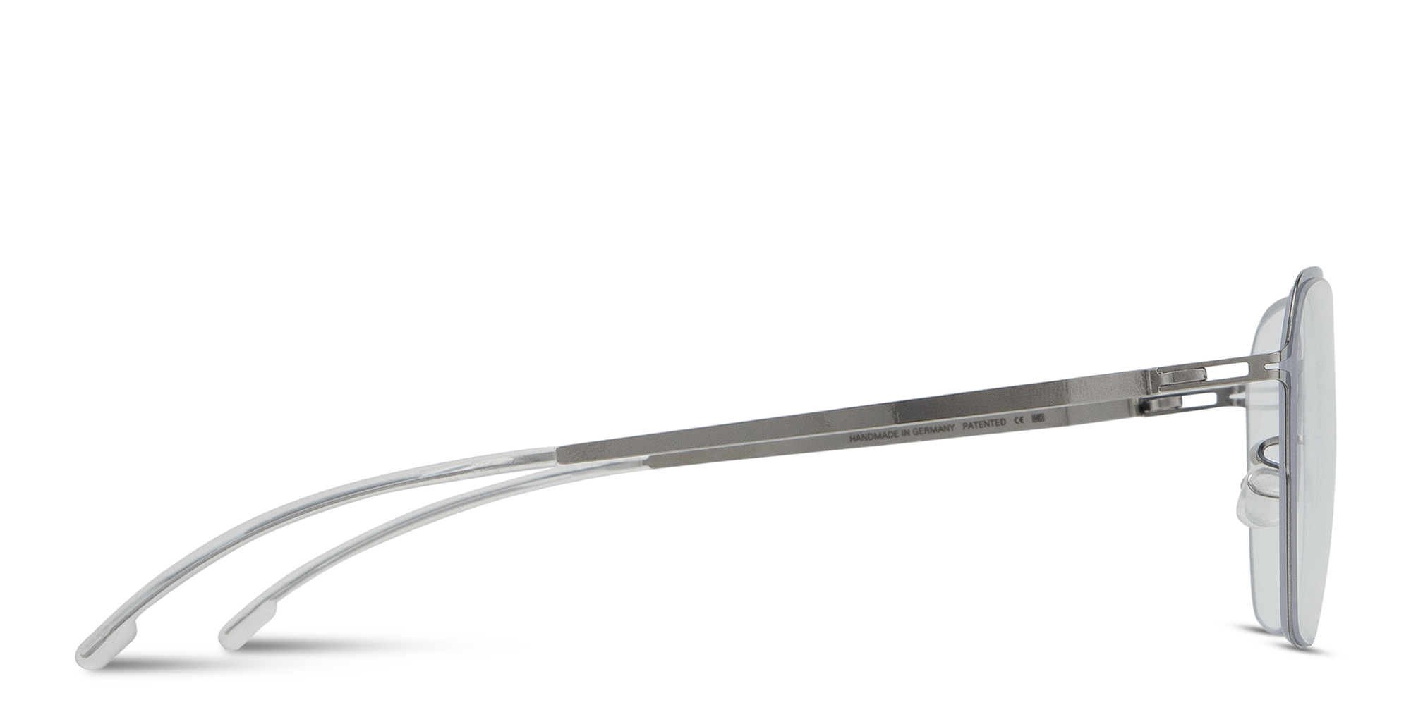 Shop MYKITA Imba Unisex Aviator Eyeglasses in Silver online.