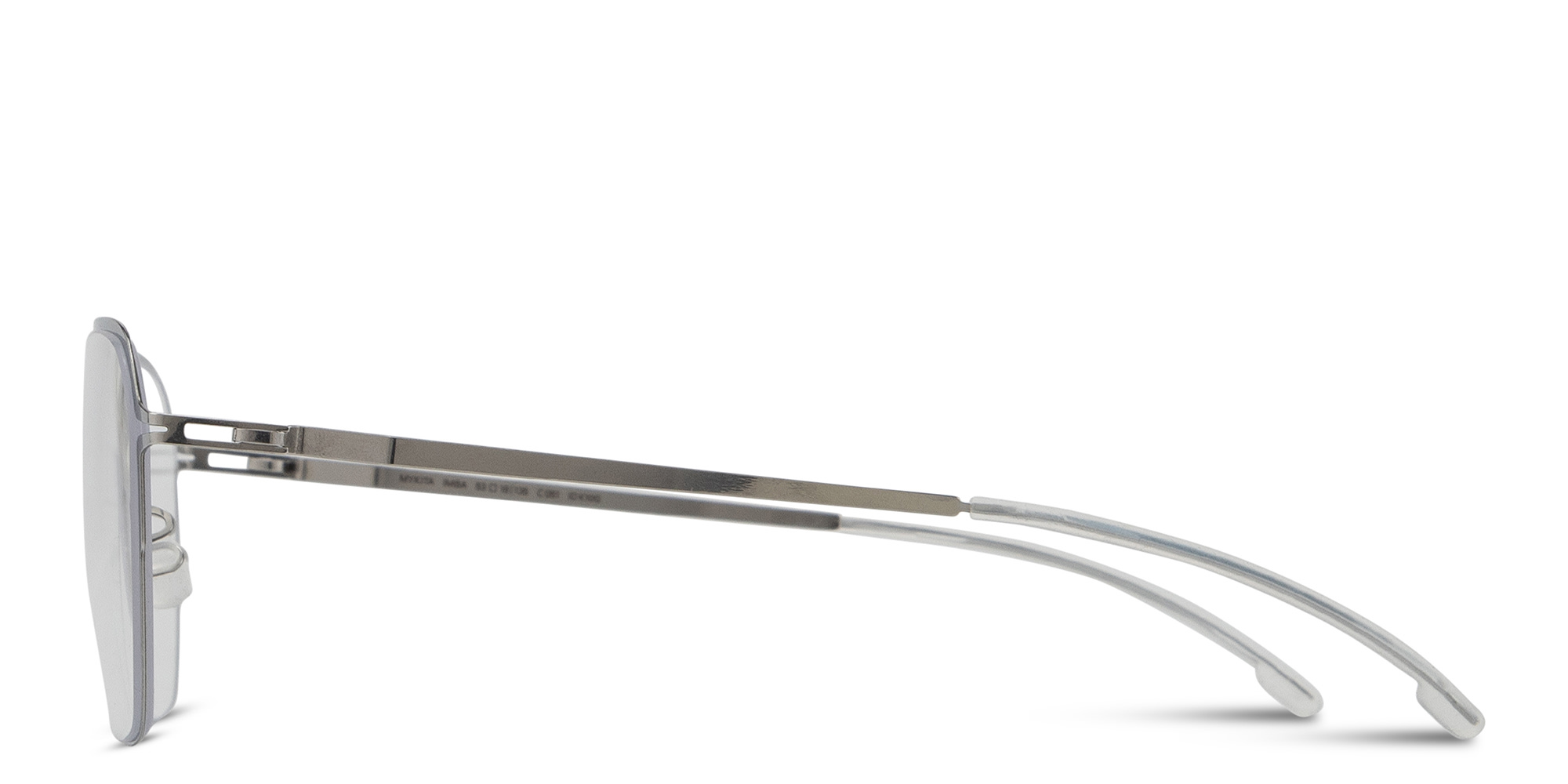 Shop MYKITA Imba Unisex Aviator Eyeglasses in Silver online.